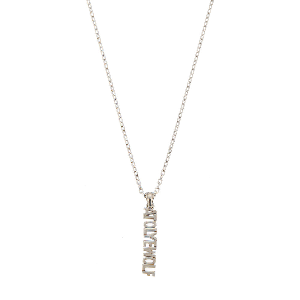 Atolyewolf Necklace In Silver