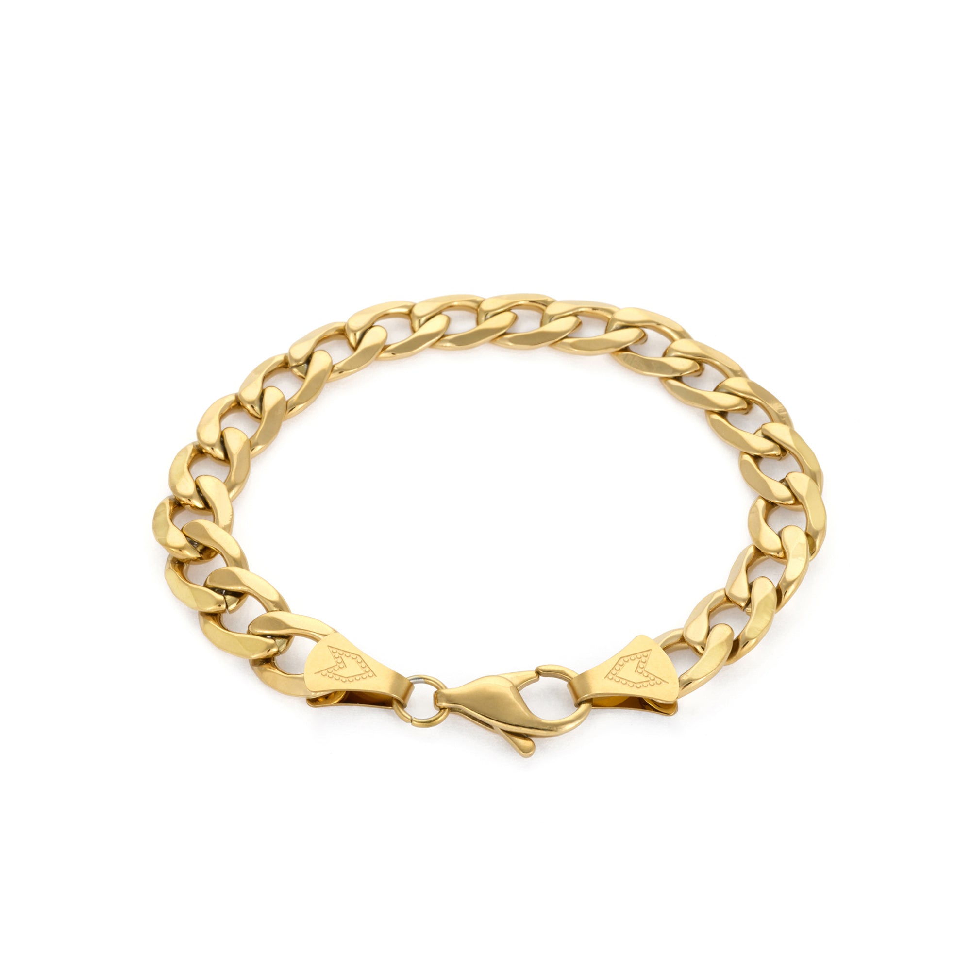Curb Chain Bracelet In Gold