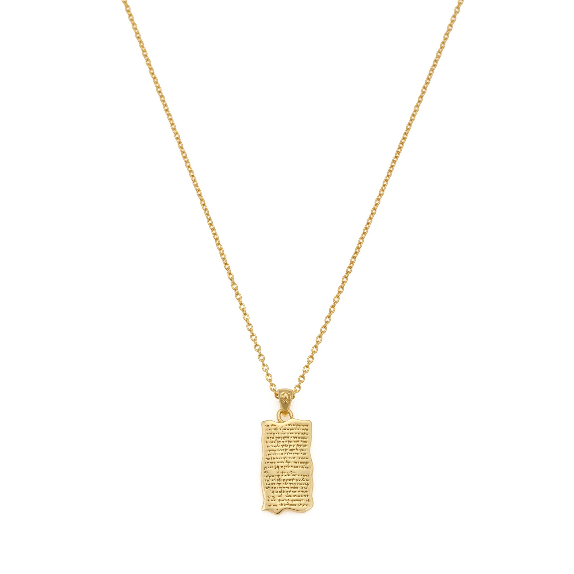 Ethelwulf Will Necklace In Gold