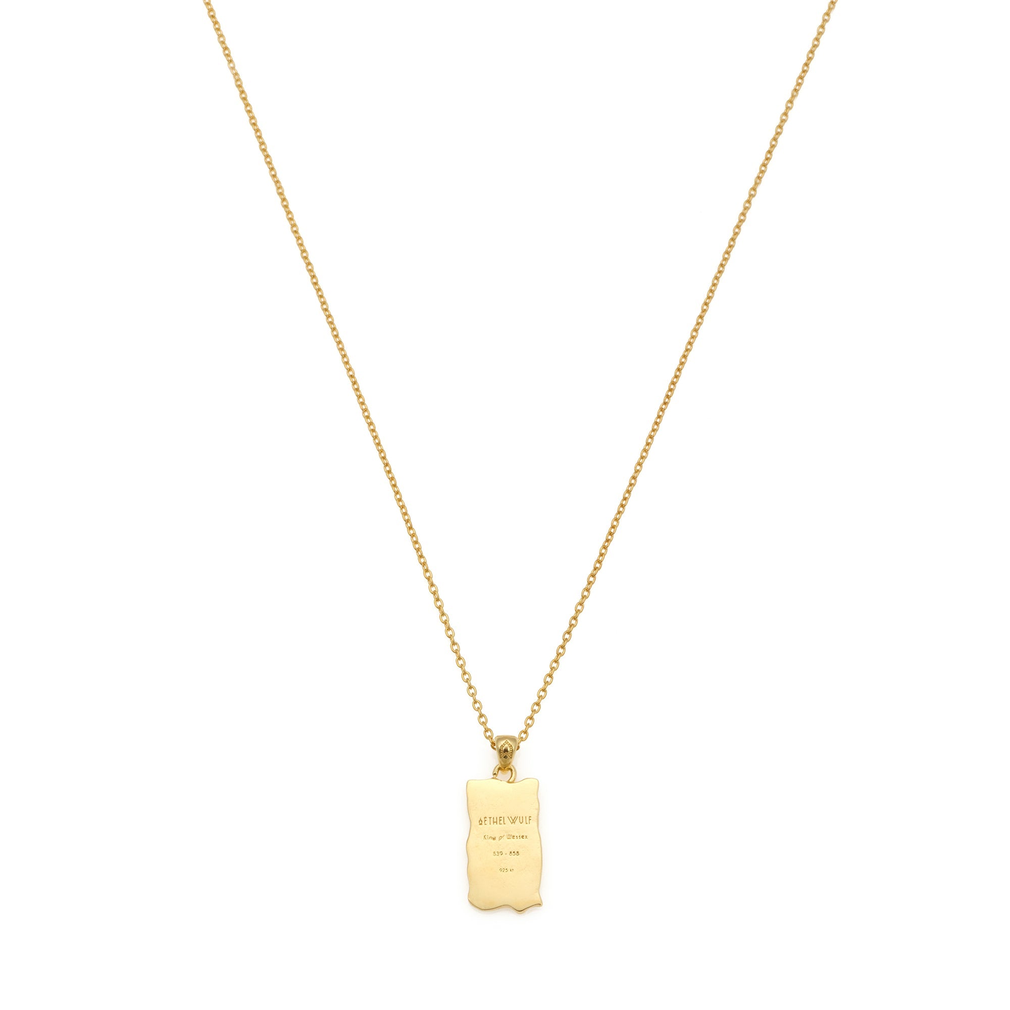 Ethelwulf Will Necklace In Gold