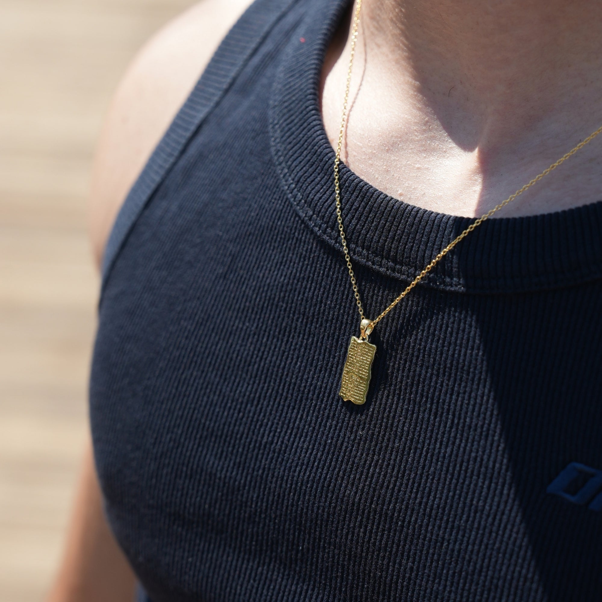 Ethelwulf Will Necklace In Gold