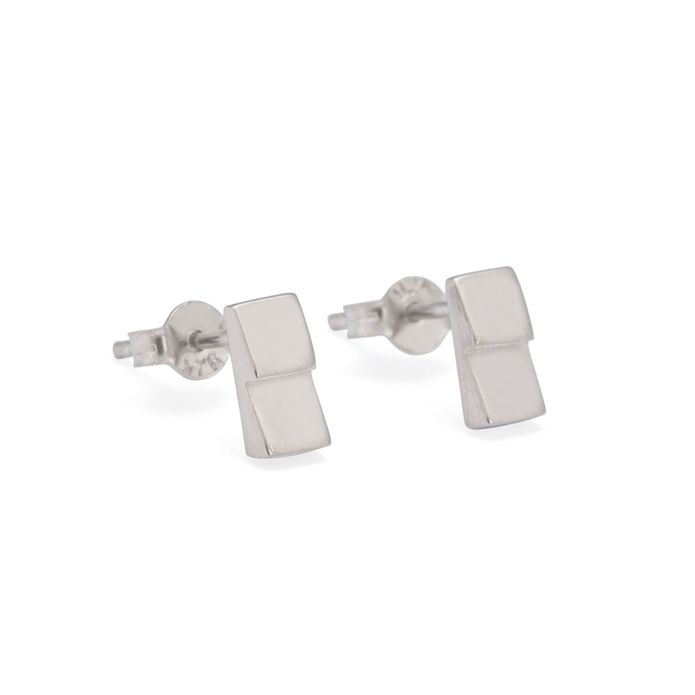 Layers Earrings In Silver