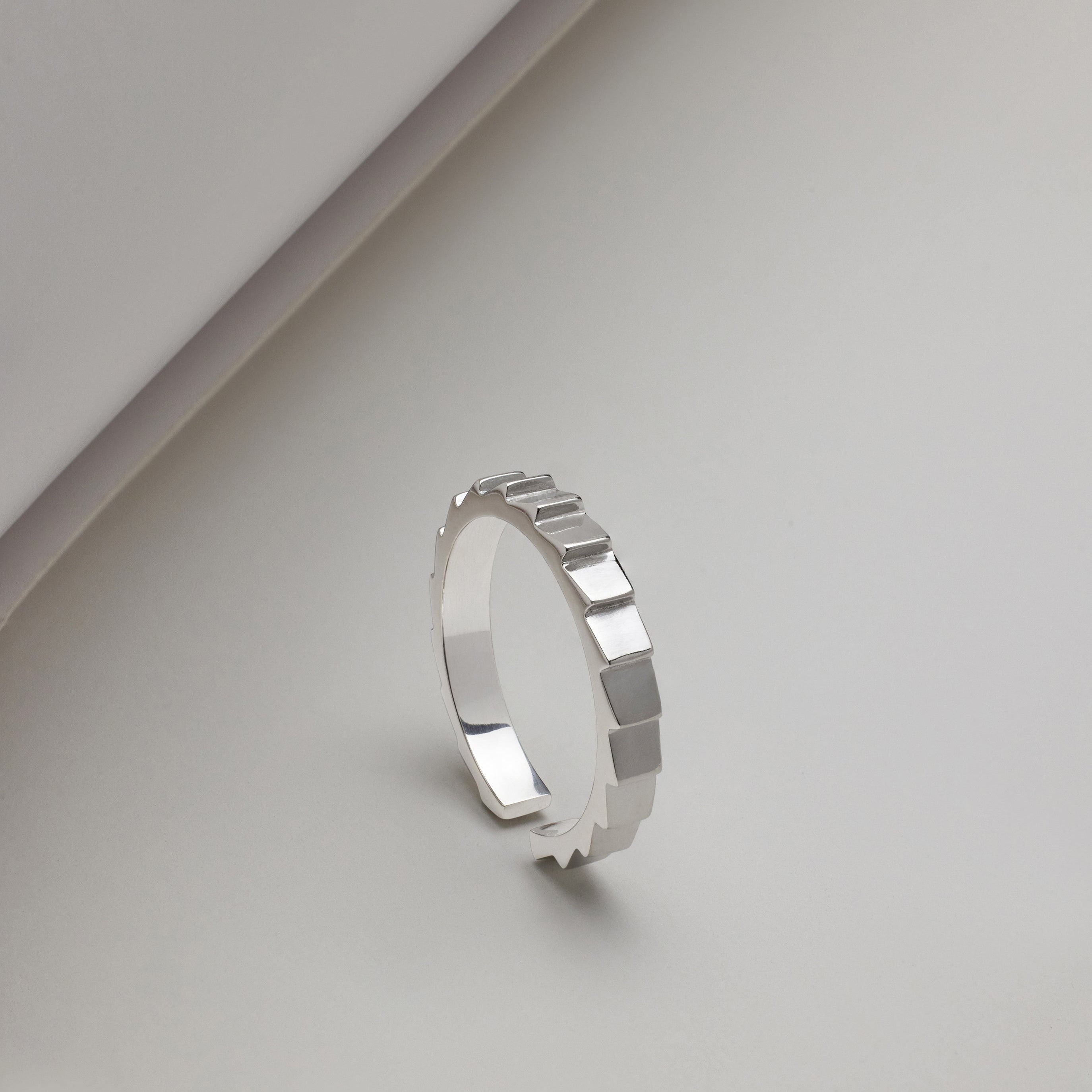 Layers Ring In Silver