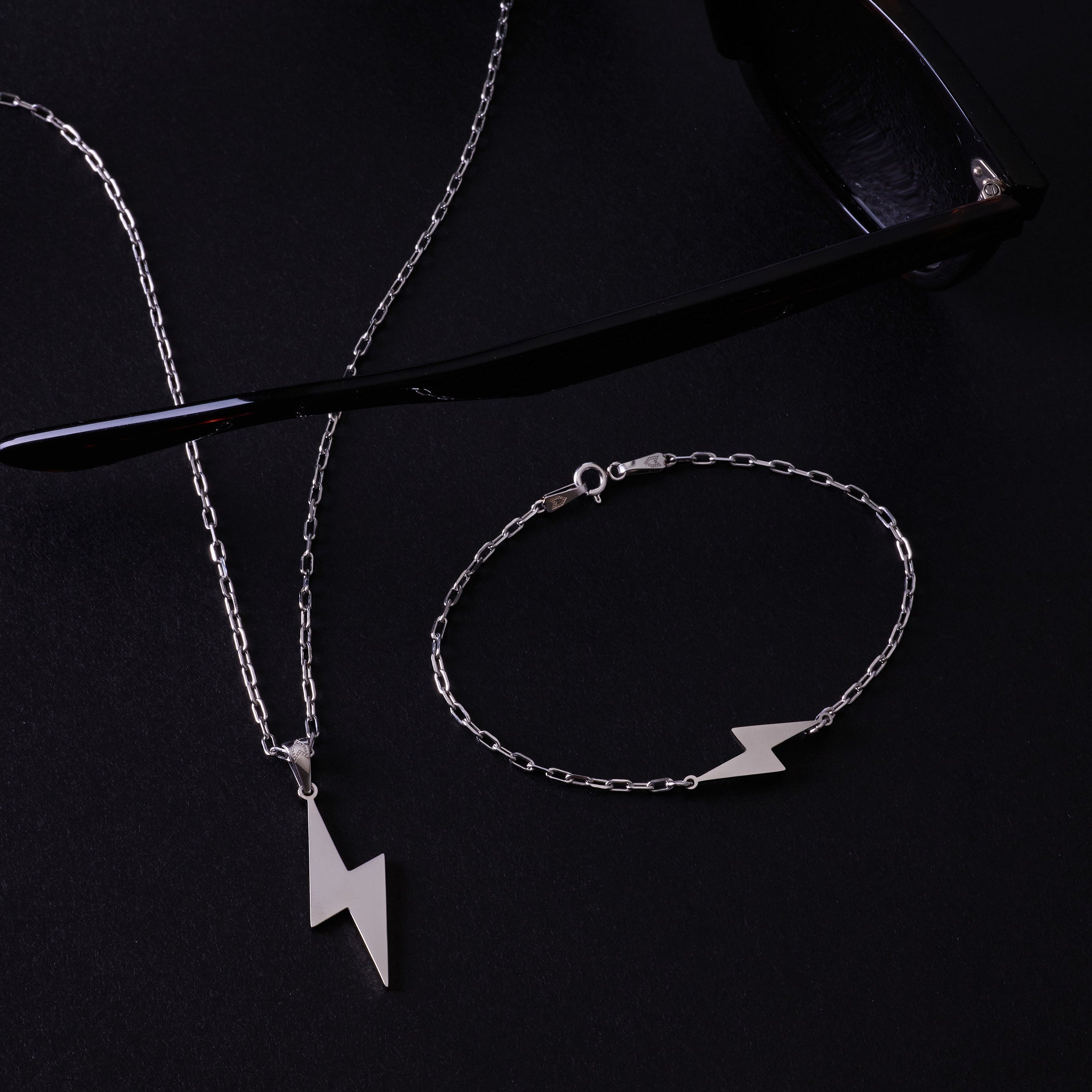Lightning Bracelet In Silver