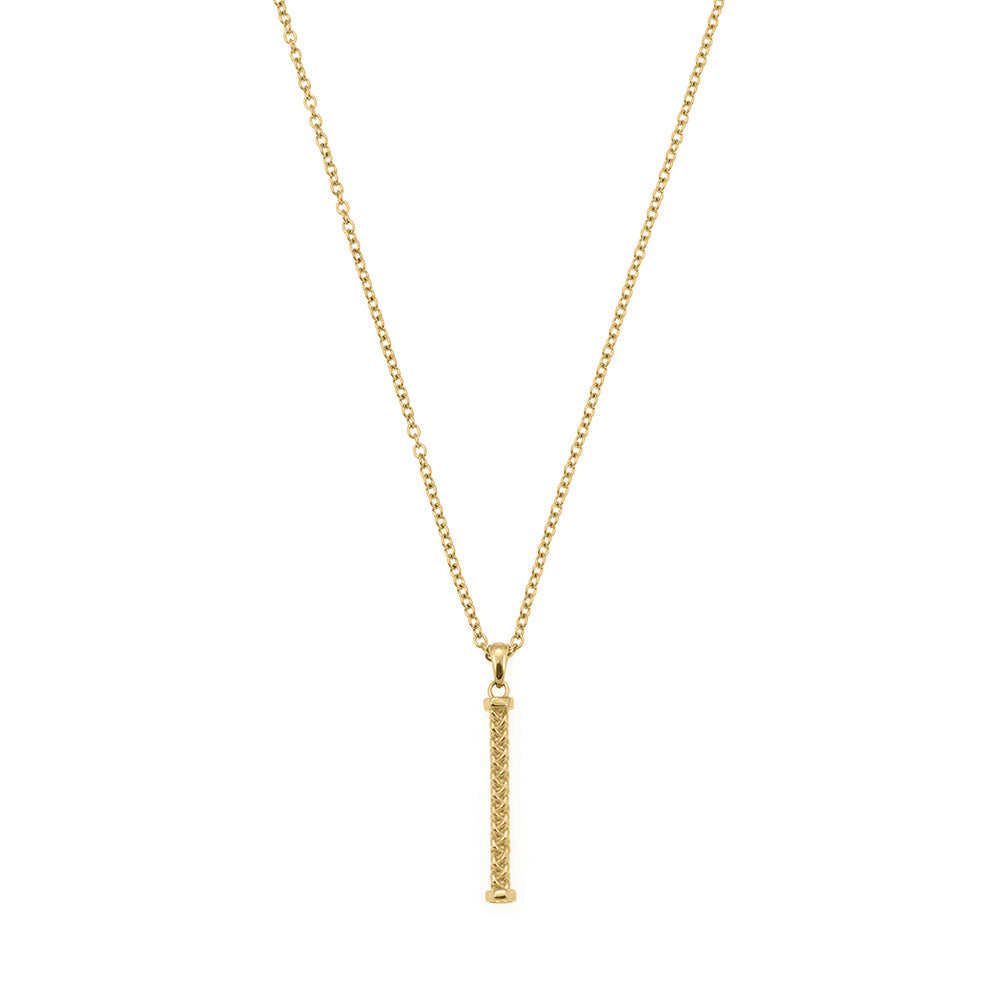 Mesh Necklace In Gold