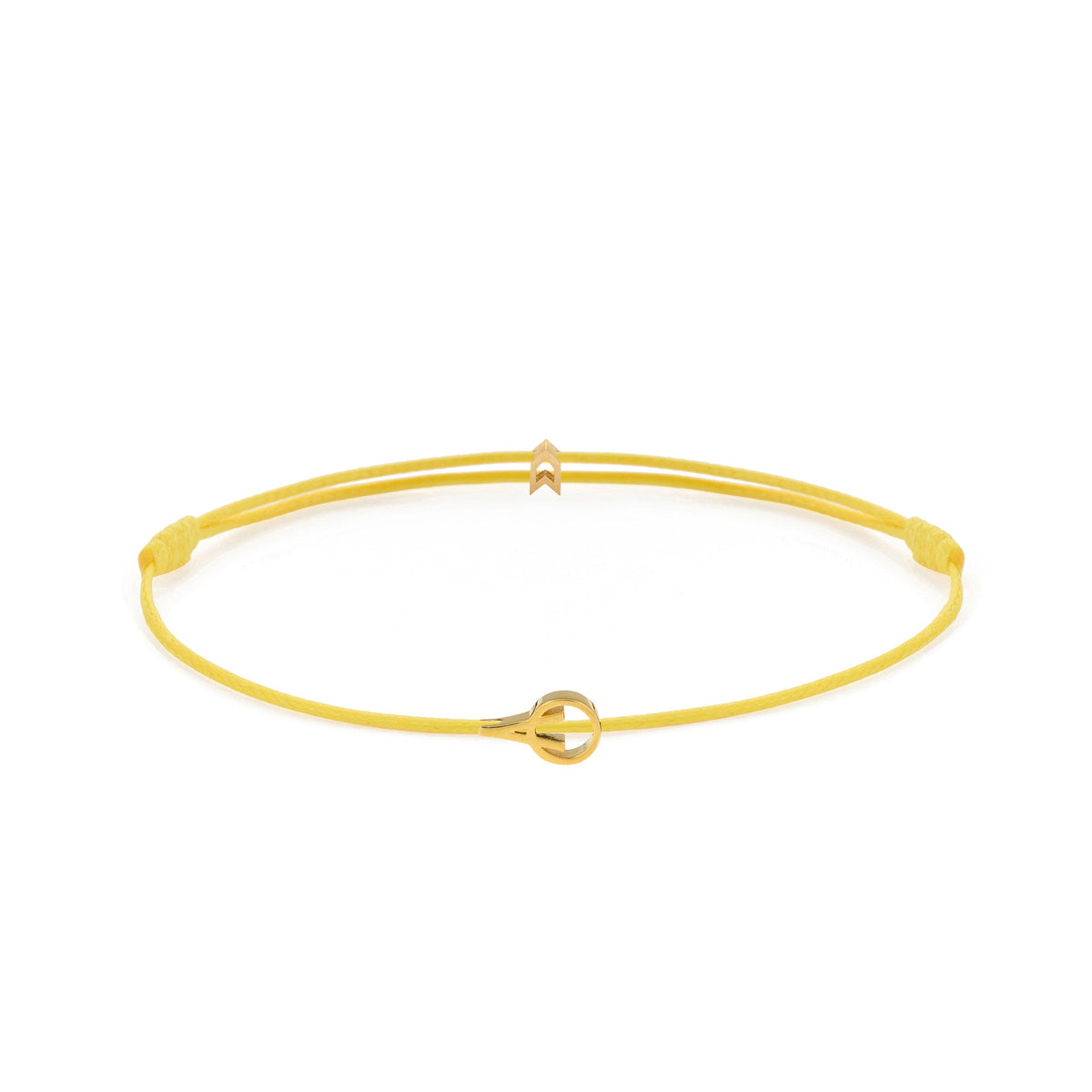 Yellow Padel Chance Bracelet In Gold