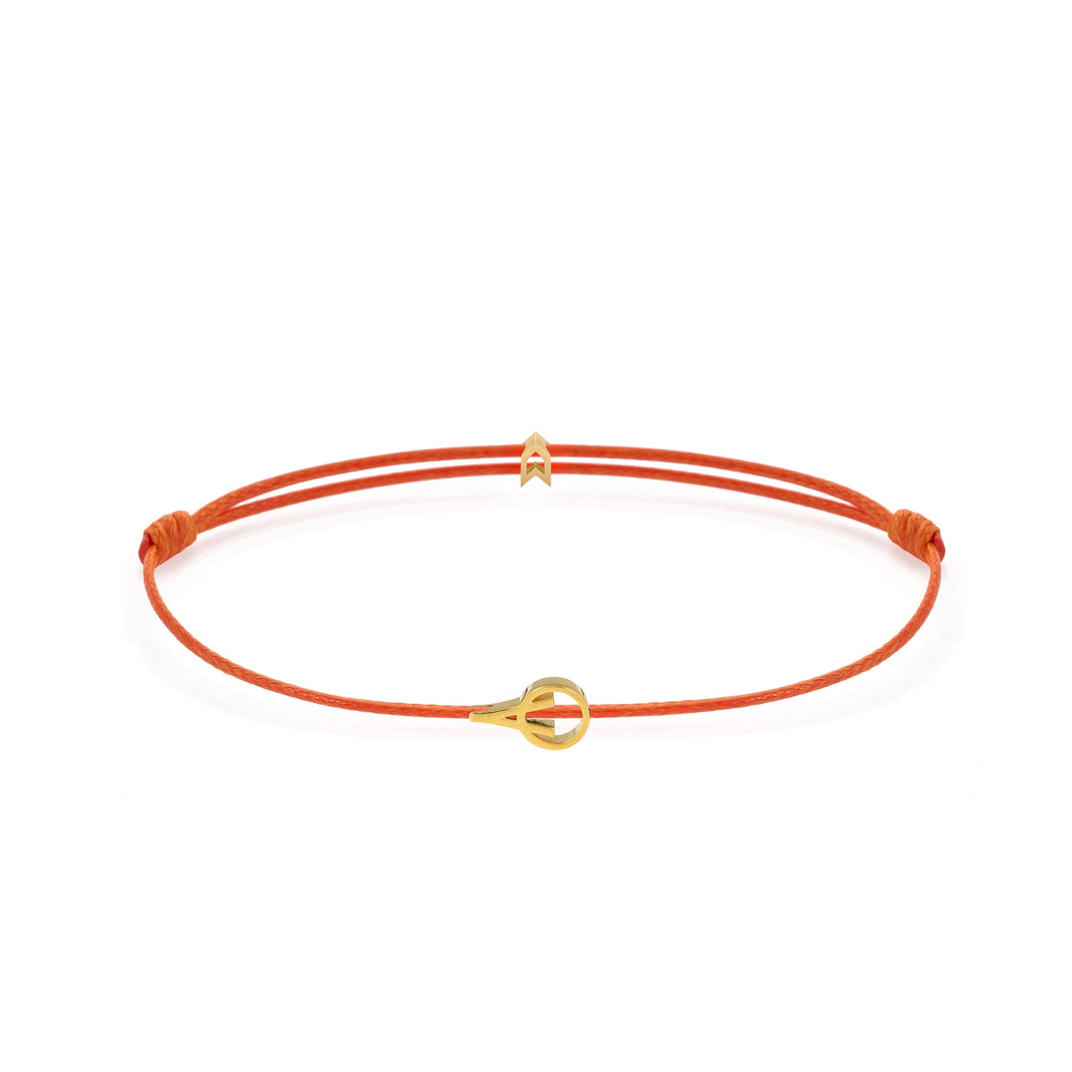 Orange Padel Chance Bracelet In Gold