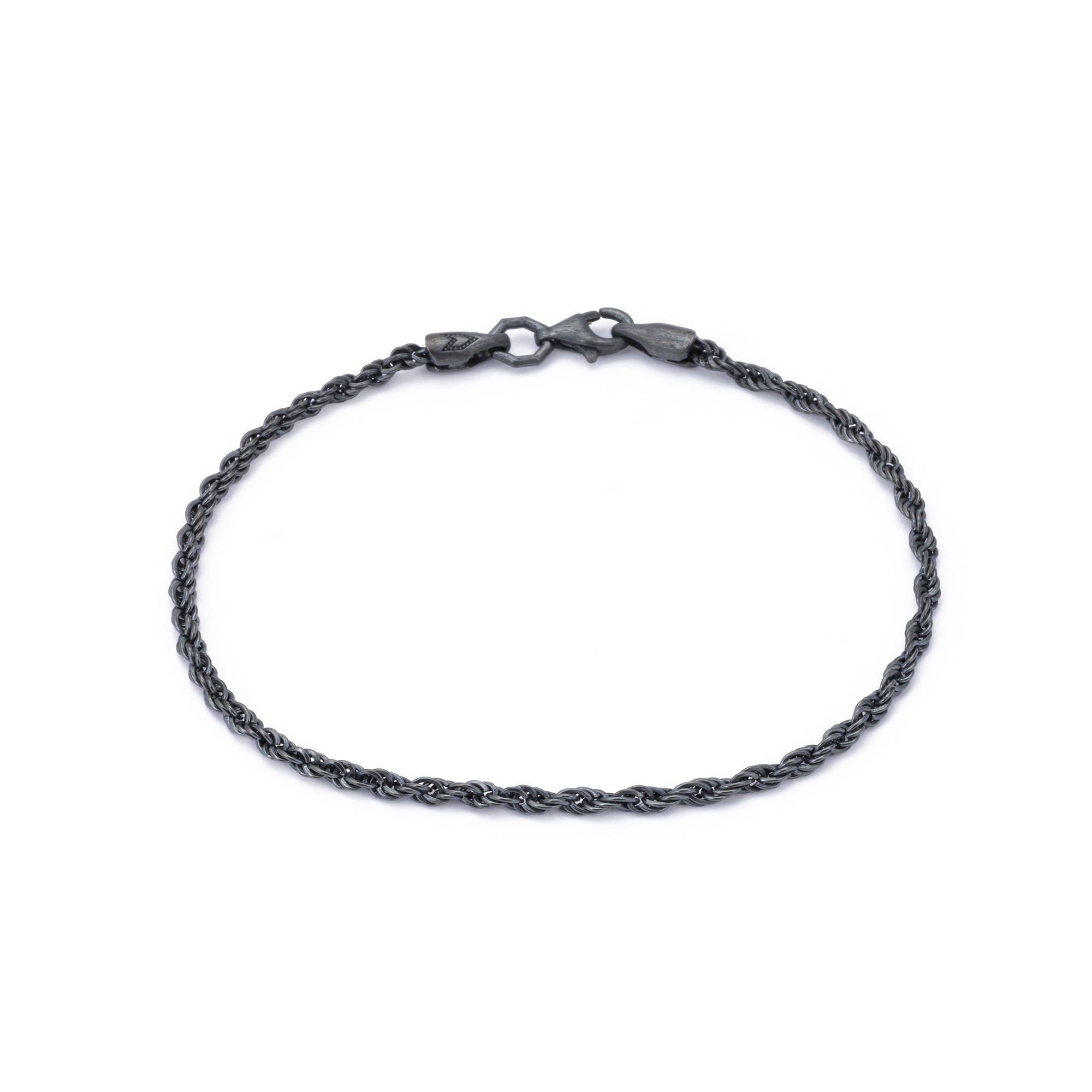 Rope Chain Bracelet In Oxide