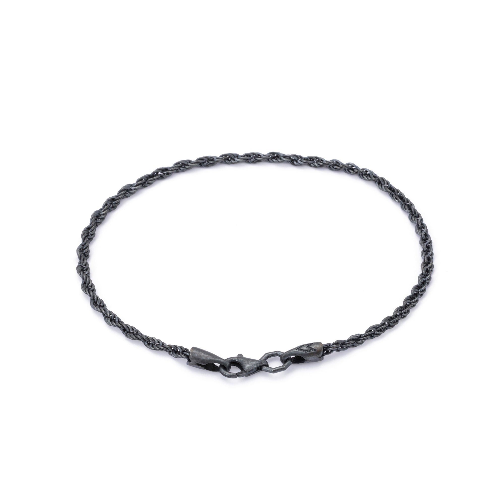 Rope Chain Bracelet In Oxide