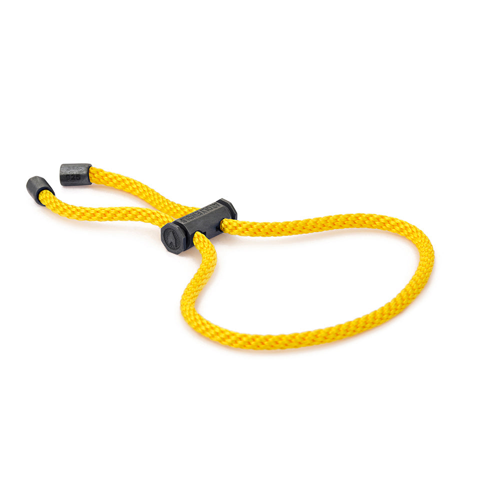 Yellow Lace Bracelet In Oxide