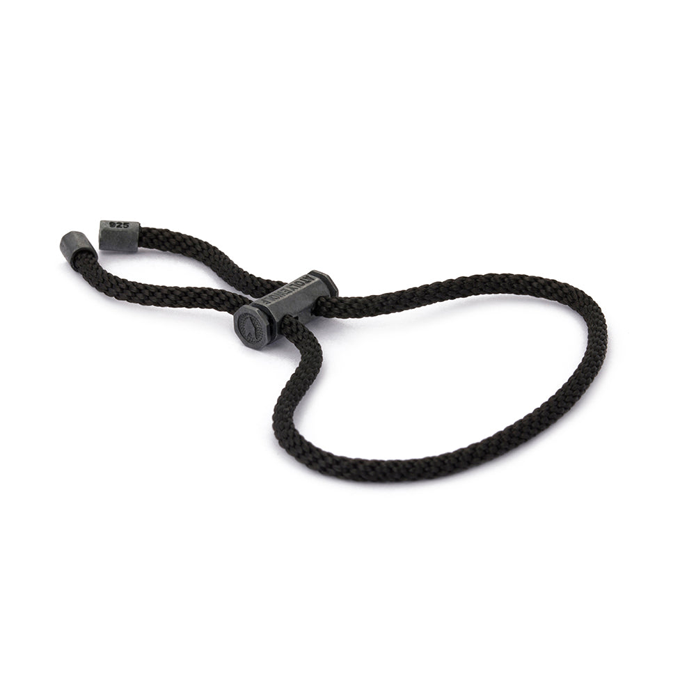 Black Lace Bracelet In Oxide