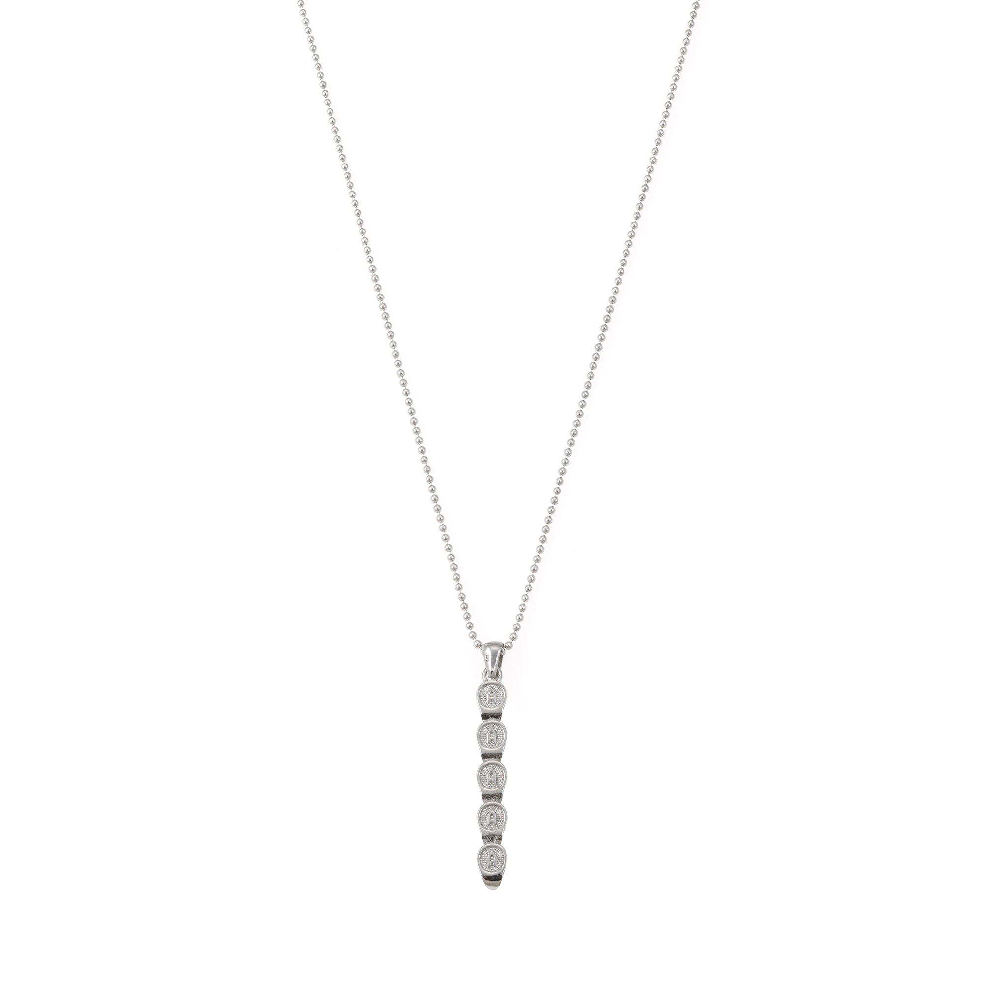 Skulls Necklace In Silver