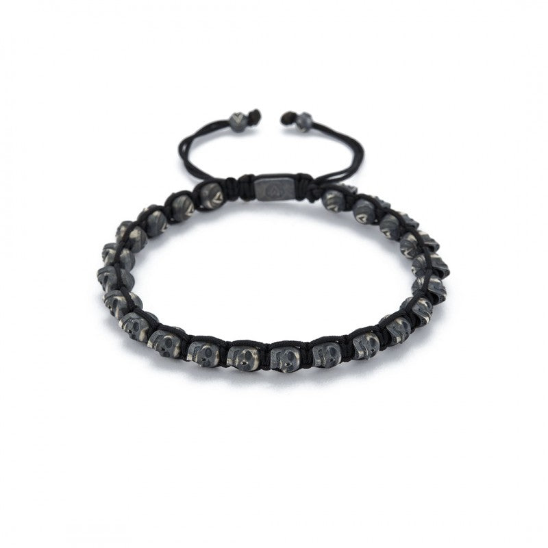 Skulls Shambala Bracelet In Oxide