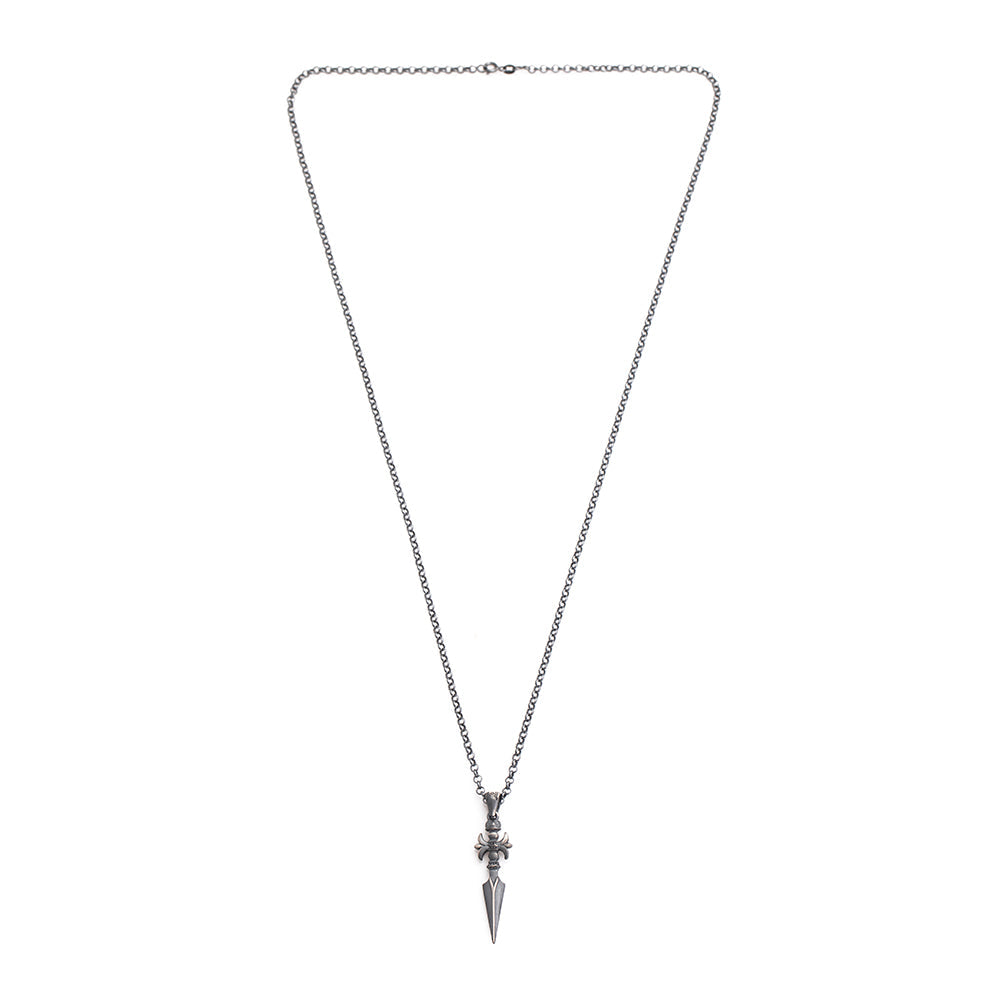 Spear Necklace In Oxide