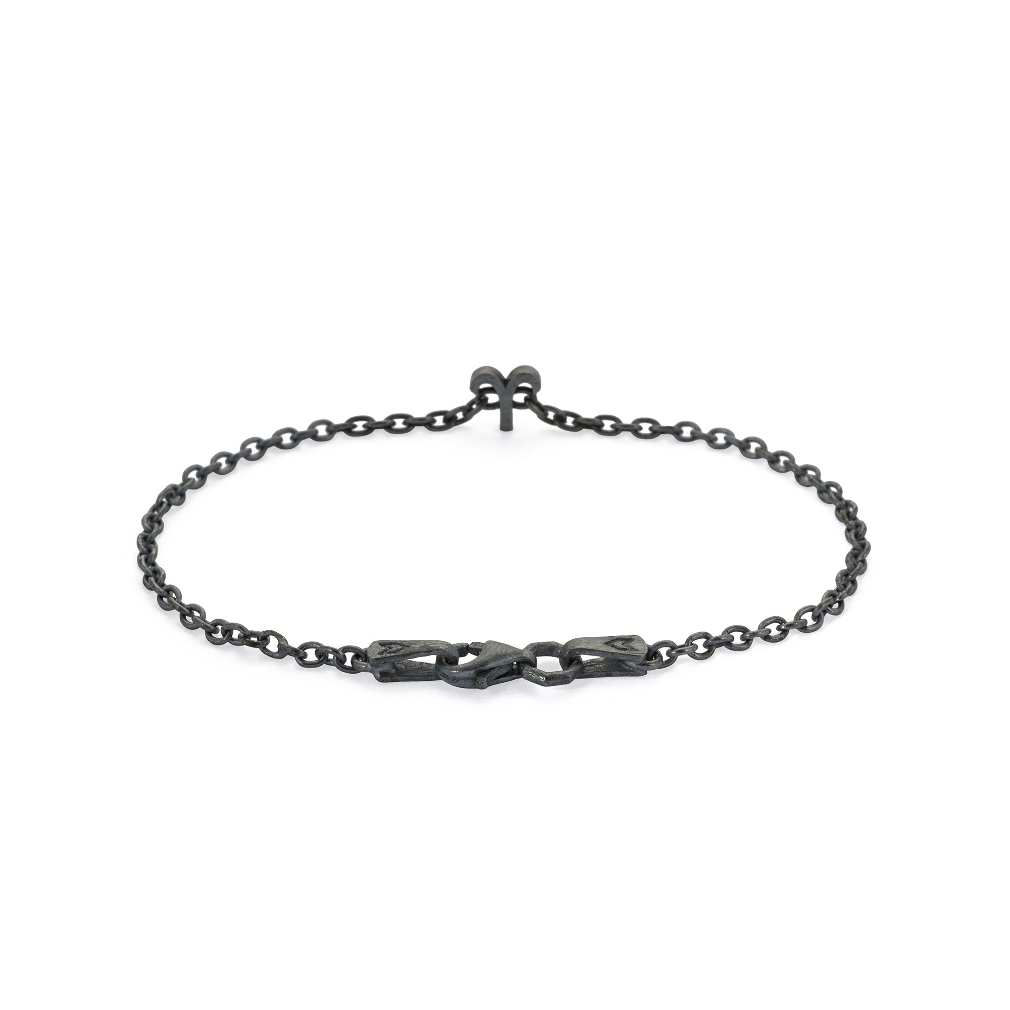 Zodiac Chain Bracelet In Oxide