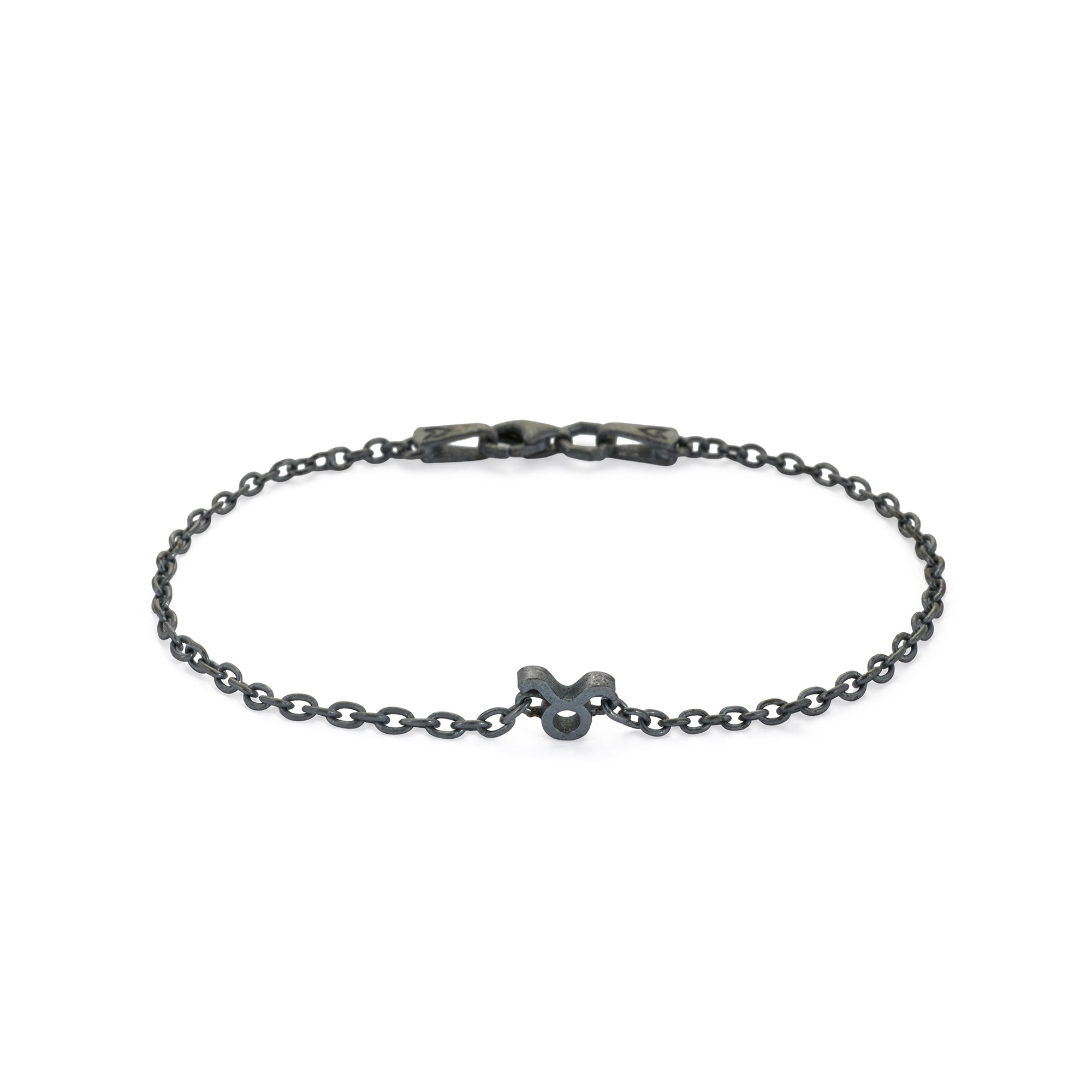Zodiac Chain Bracelet In Oxide
