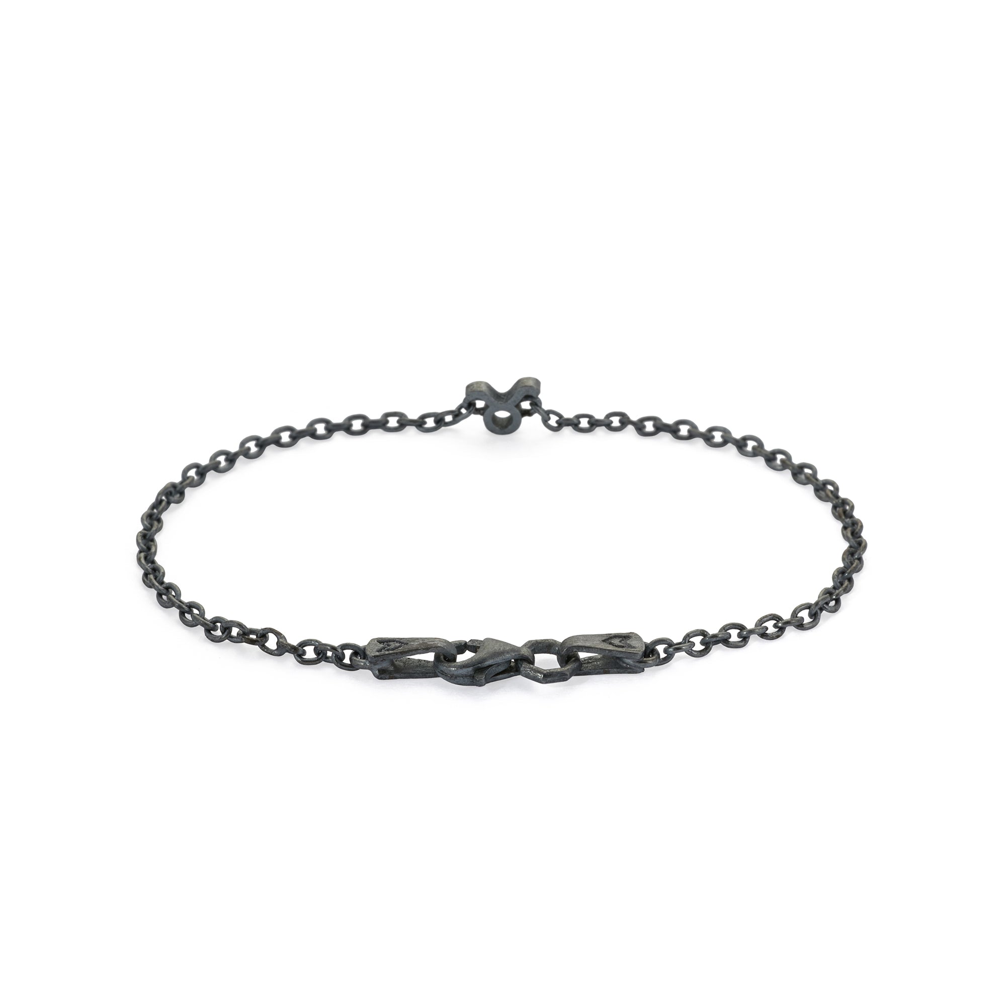 Zodiac Chain Bracelet In Oxide