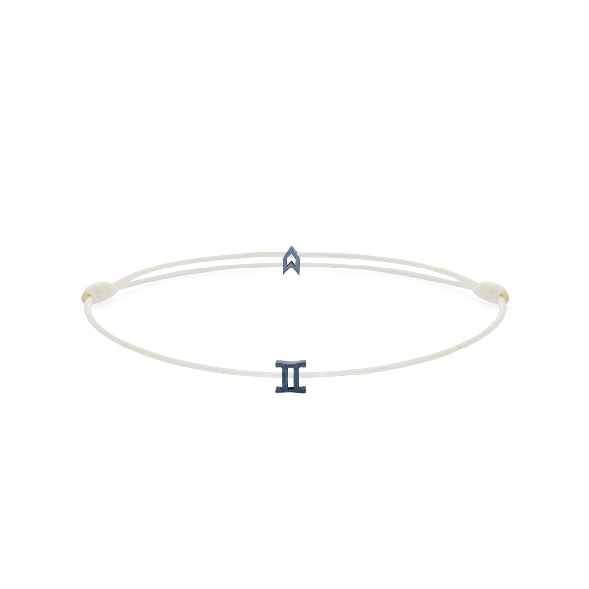 Zodiac White Chance Bracelet In Oxide