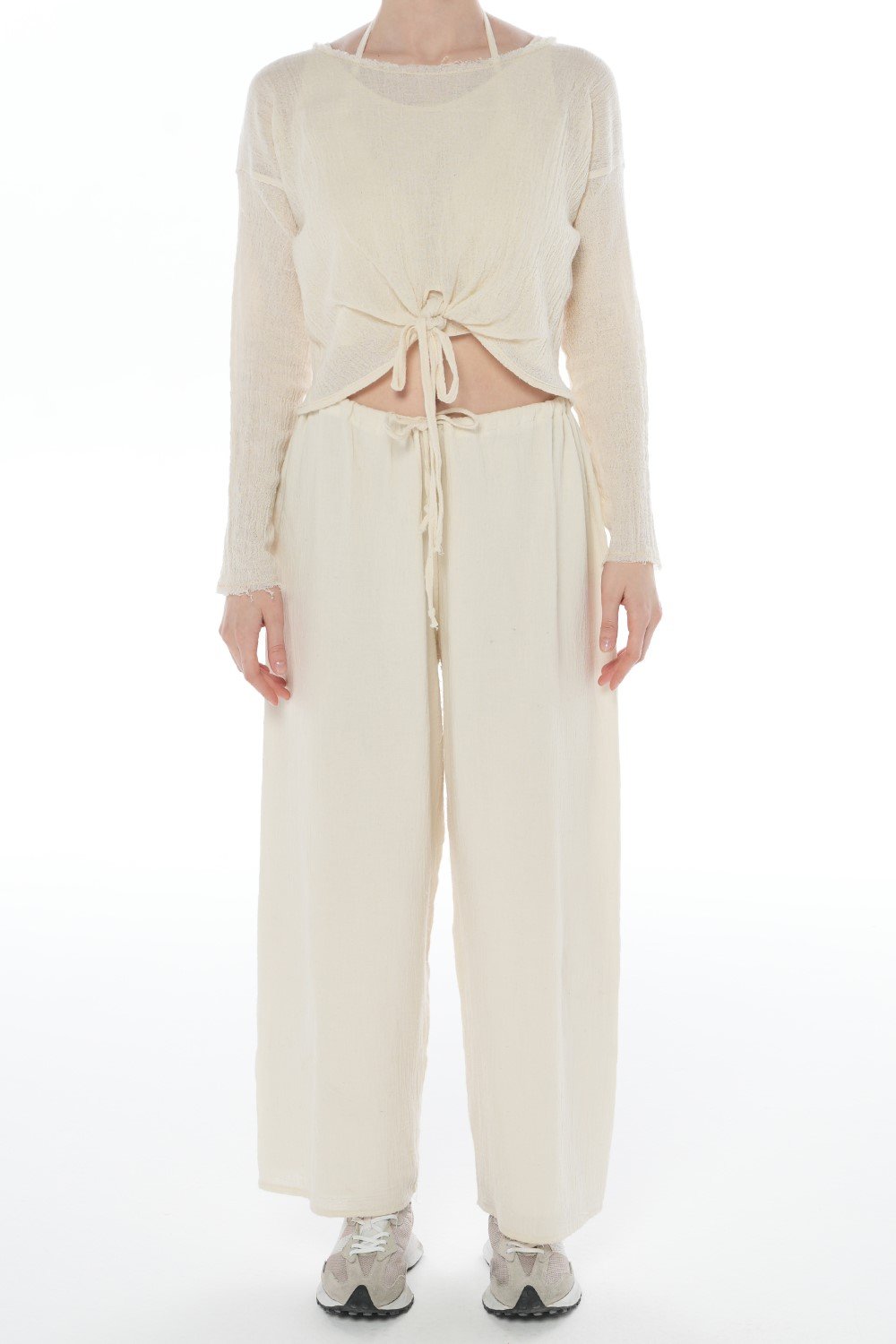 Ave Eva-Boru Paça Pantolon-Pantolon-1-Milagron.com