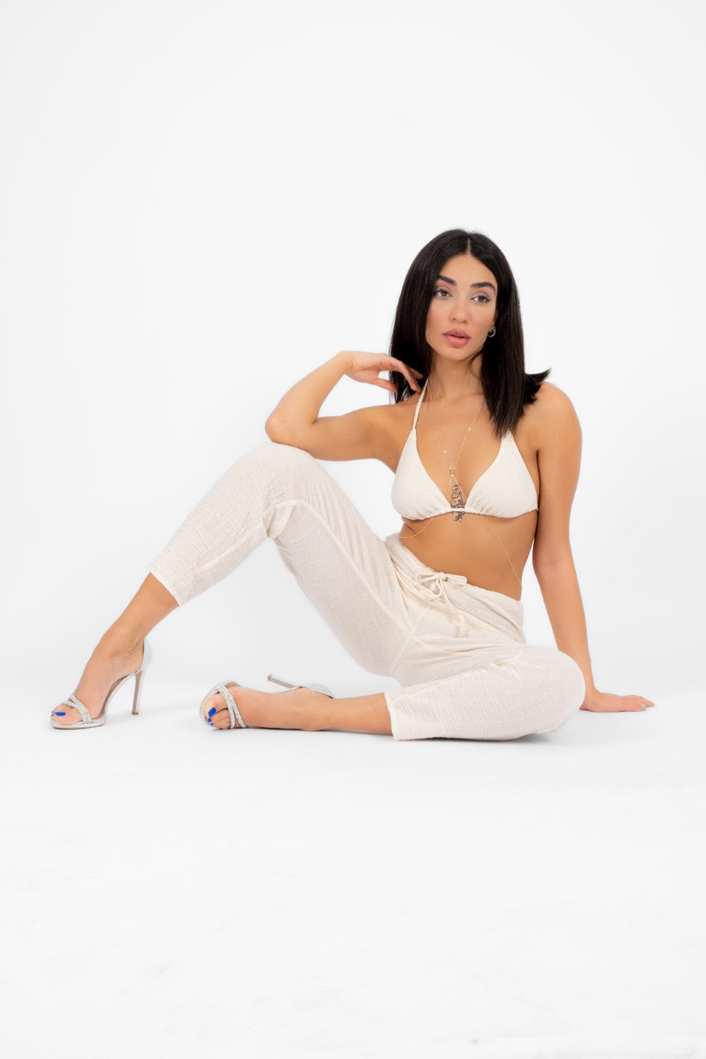 Ave Eva-İlya Cover Up Slim Pantolon-Pantolon-4-Milagron.com