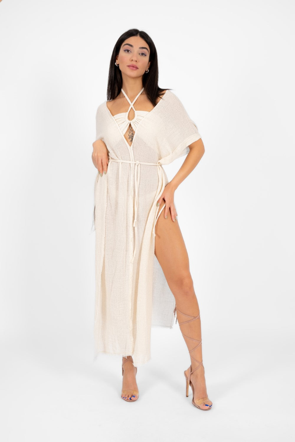 Ave Eva-Mona Cover Up Elbise-Elbise-1-Milagron.com