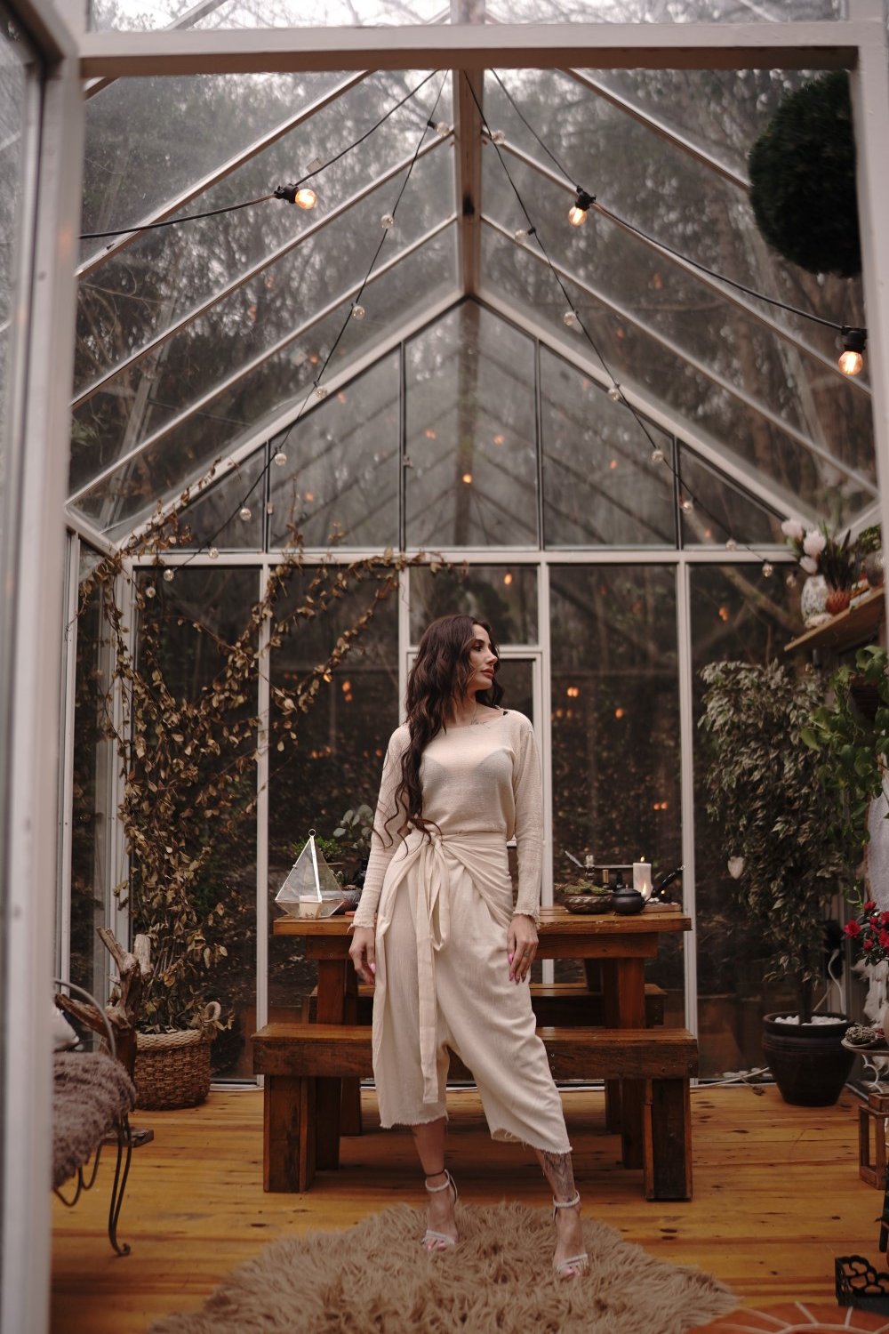 Ave Eva-Roman Cover Up Pantolon-Pantolon-1-Milagron.com