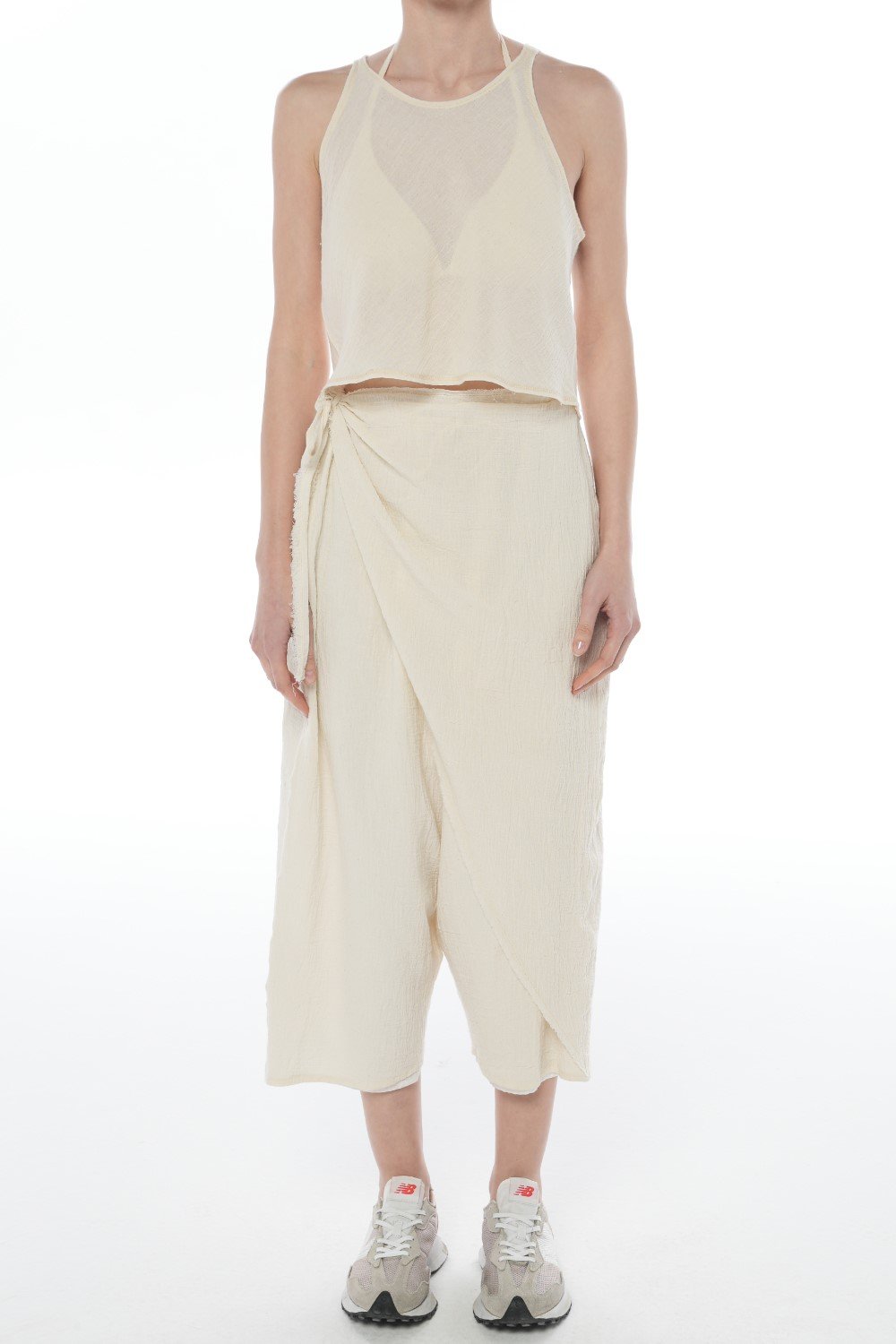 Ave Eva-Wrap Hakama Pantolon-Pantolon-1-Milagron.com