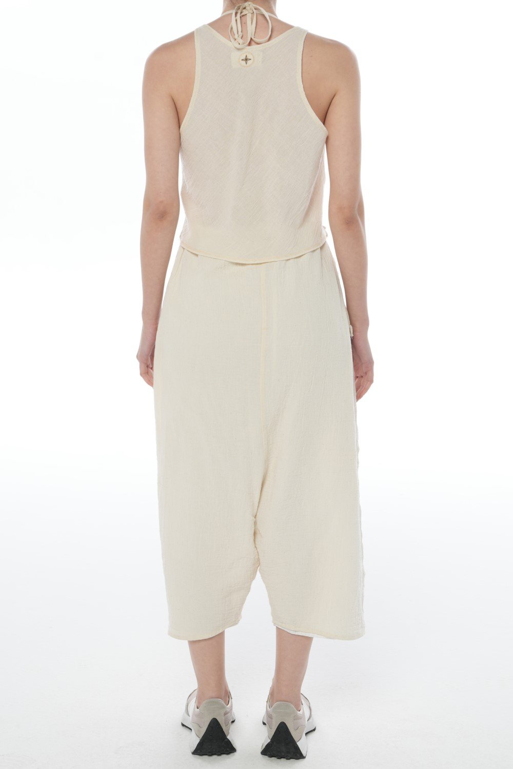 Ave Eva-Wrap Hakama Pantolon-Pantolon-3-Milagron.com