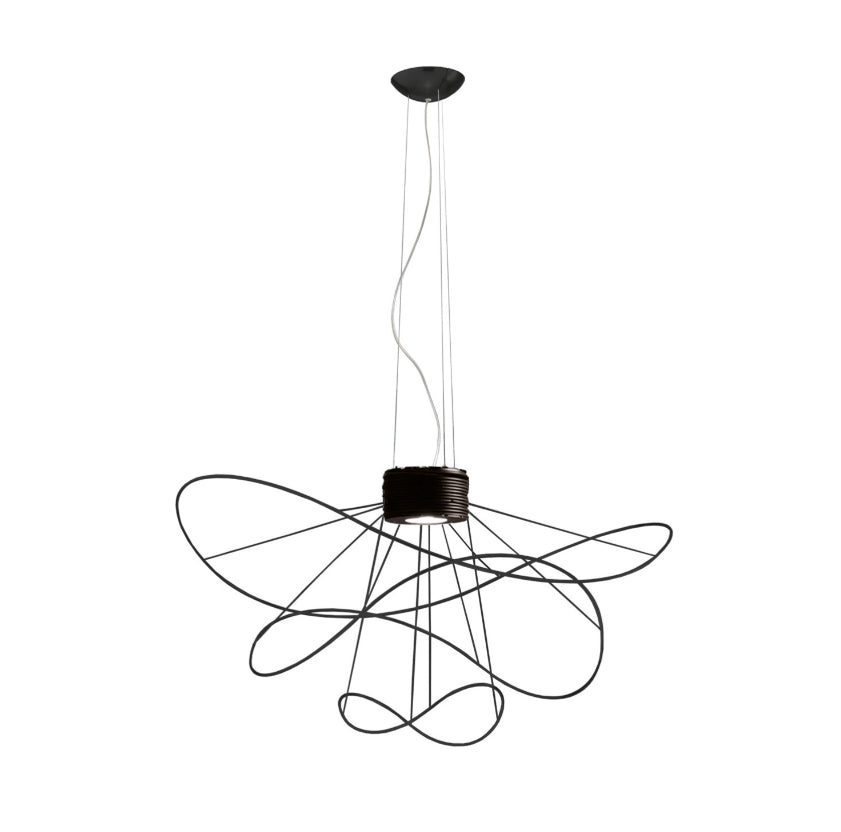 Hoops 3L Si̇yah Q:100Cm H:51 Cm 16W Led 3000K