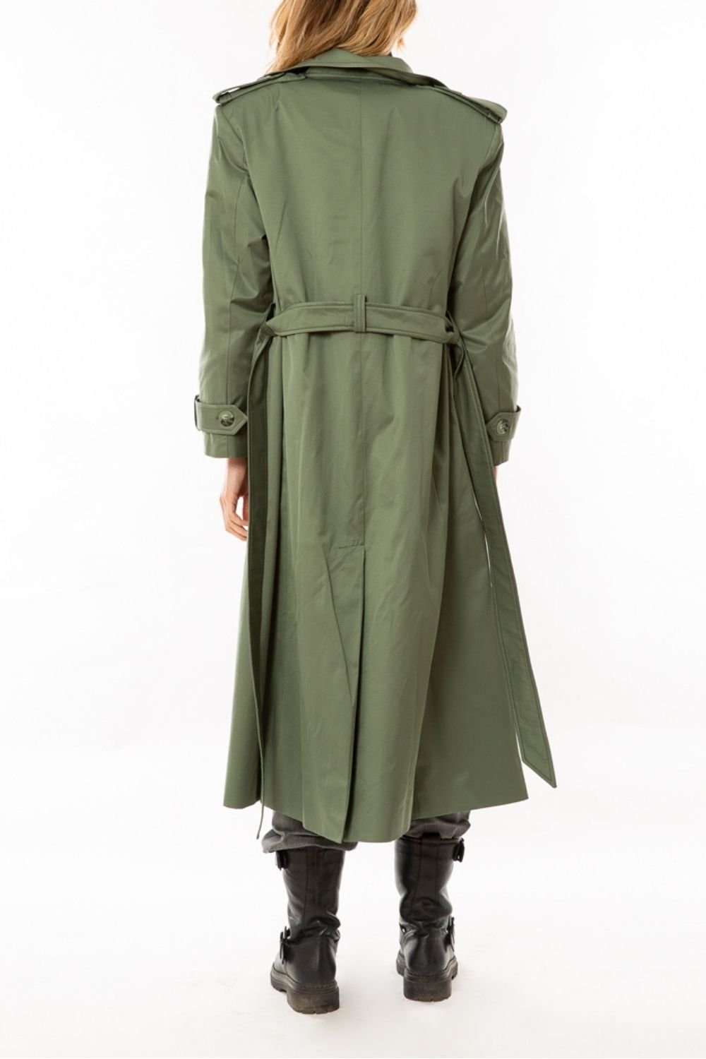 Aynoor-Christina Trech Coat-Trençkot-3-Milagron.com