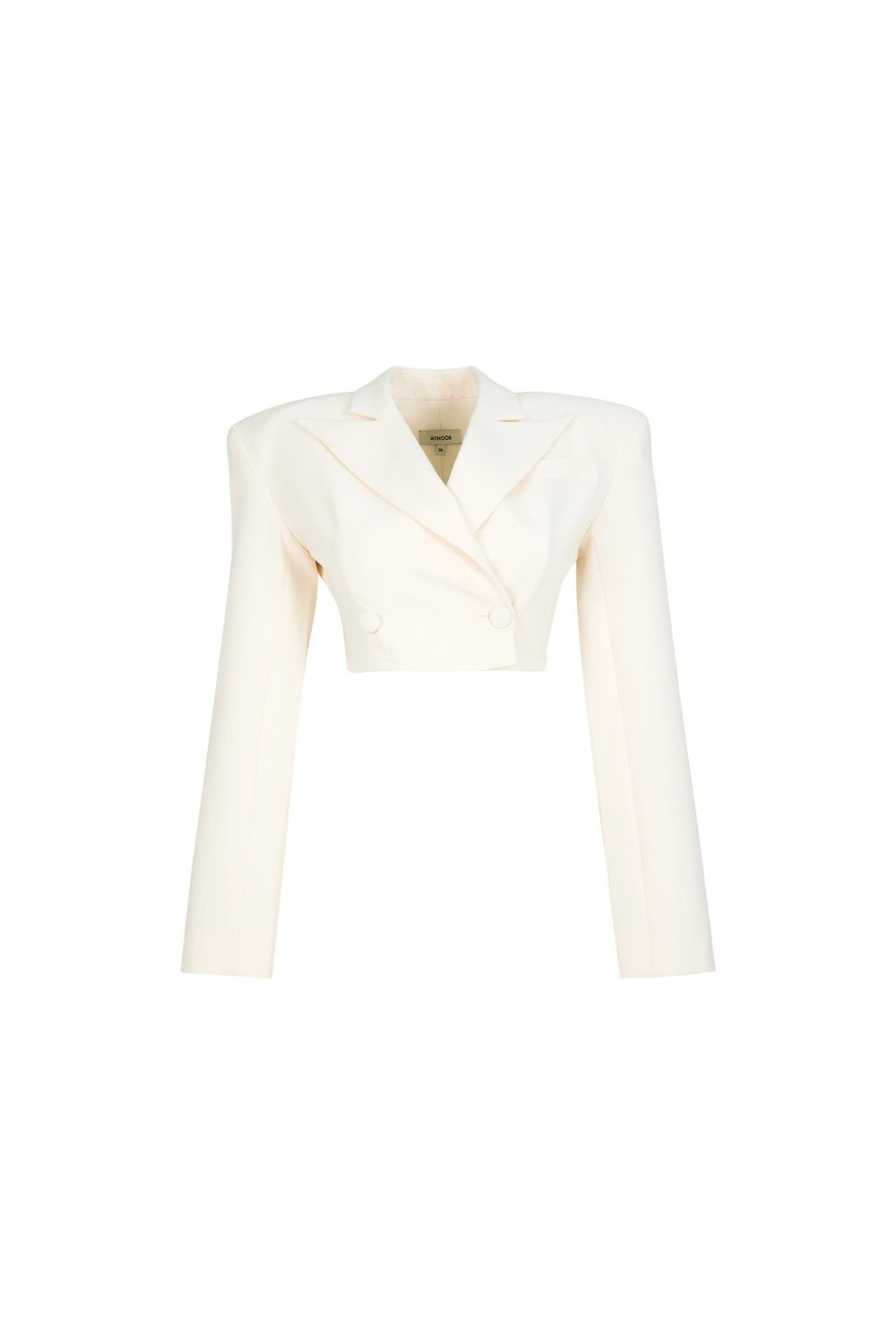 Aynoor-Victoria White Suit-Alt - Üst Takım-2-Milagron.com