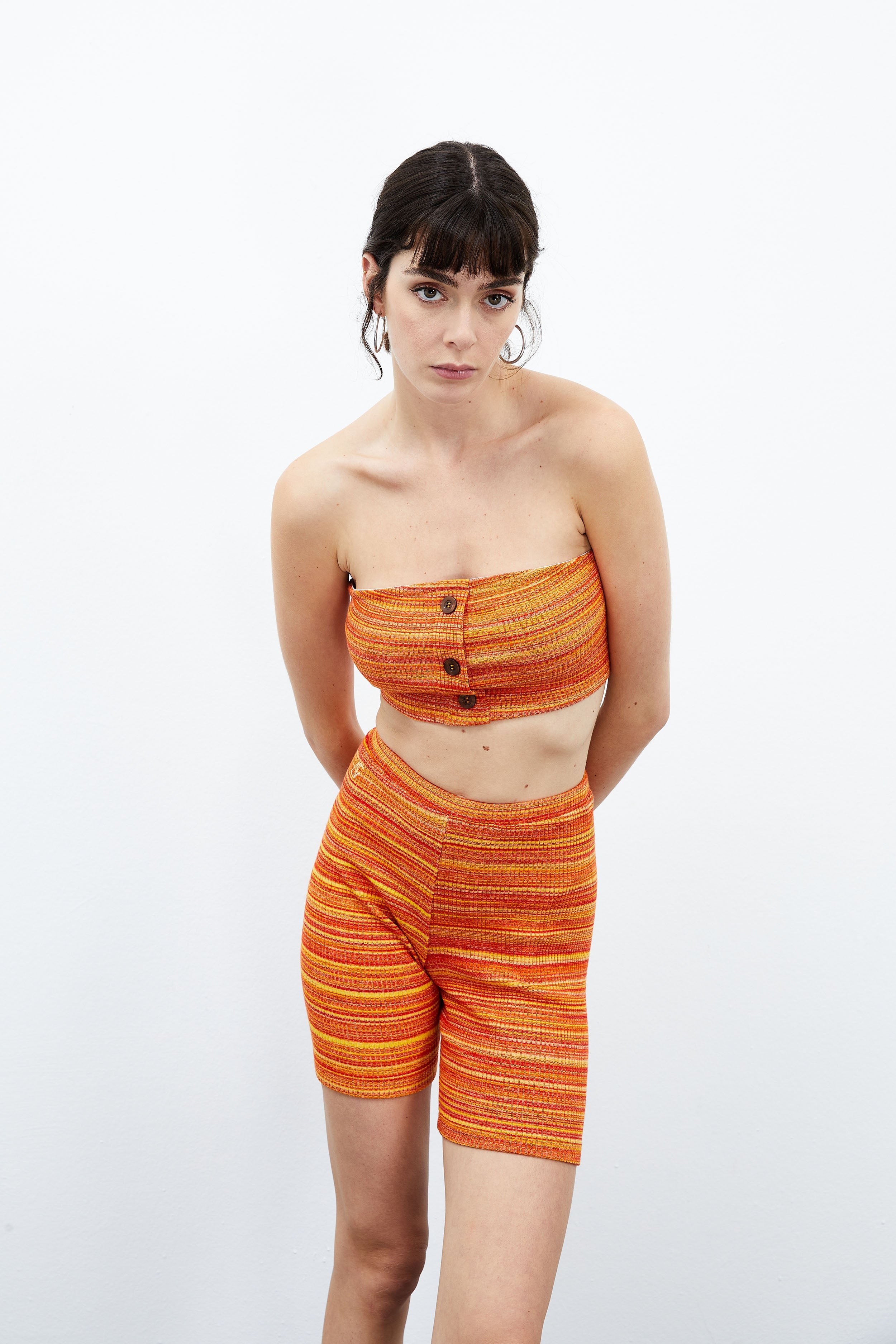 Lotus Bandeau - Gökkuşağı Turuncu