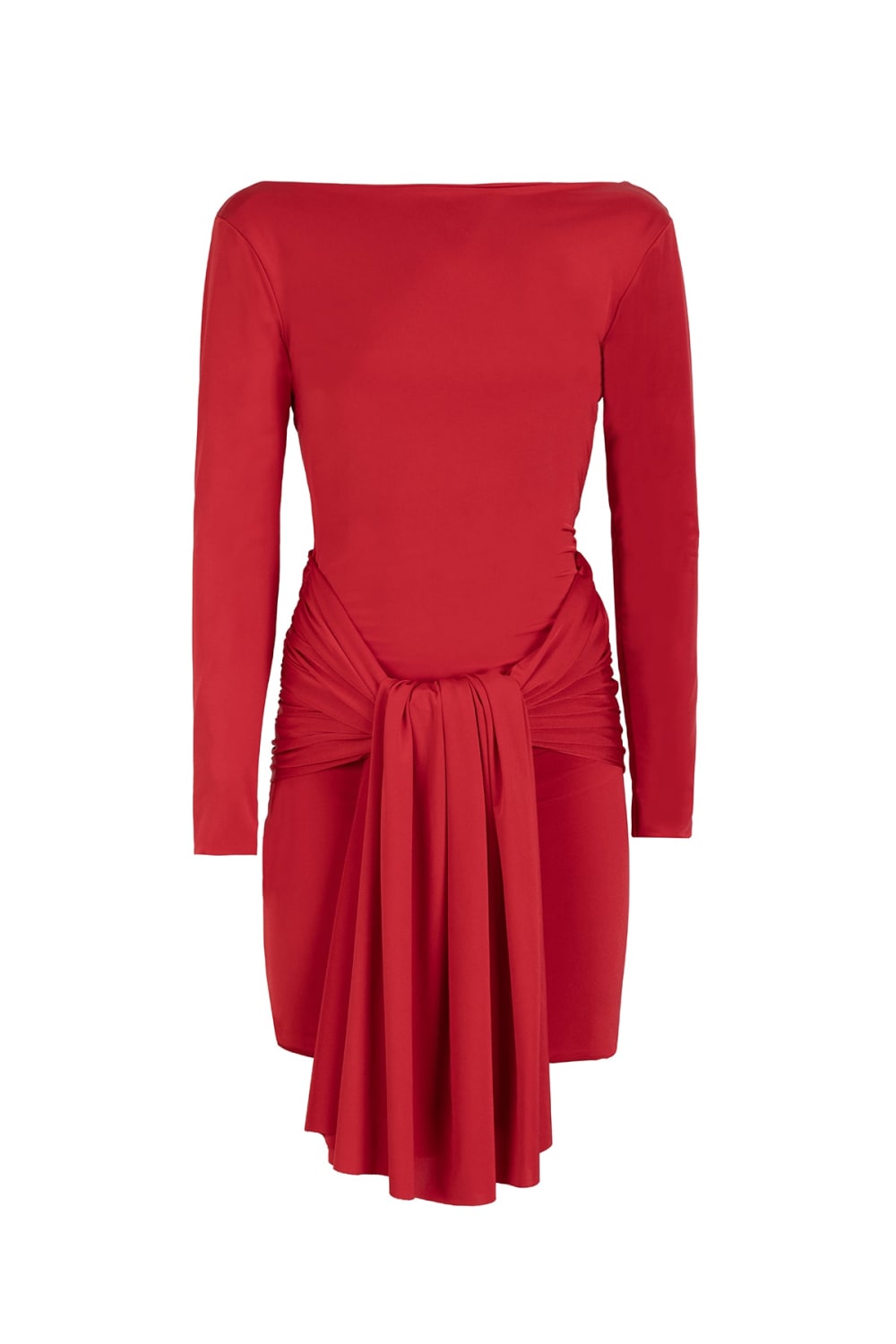 BÉLF-Luna Red Dress-Elbise-1-Milagron.com