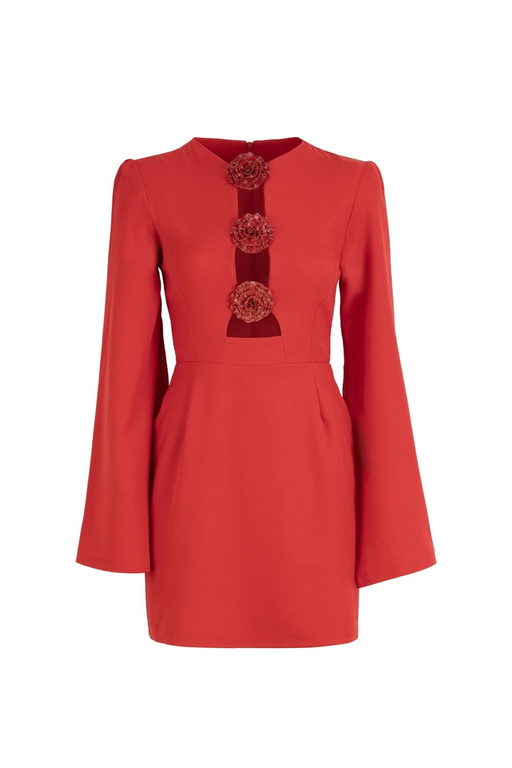 BÉLF-Valentina Red Dress-Elbise-1-Milagron.com