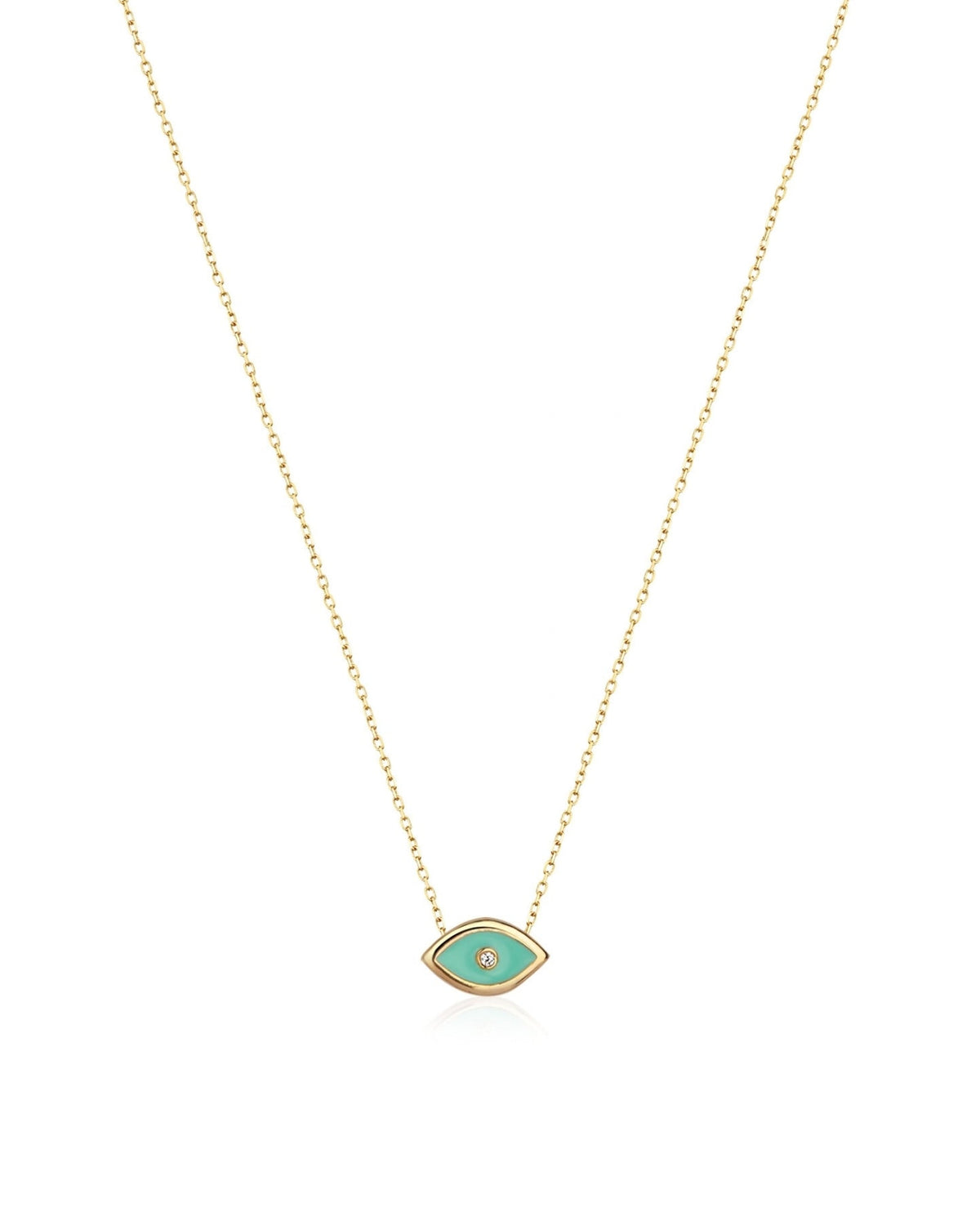 Mira Turquoise Eye Necklace