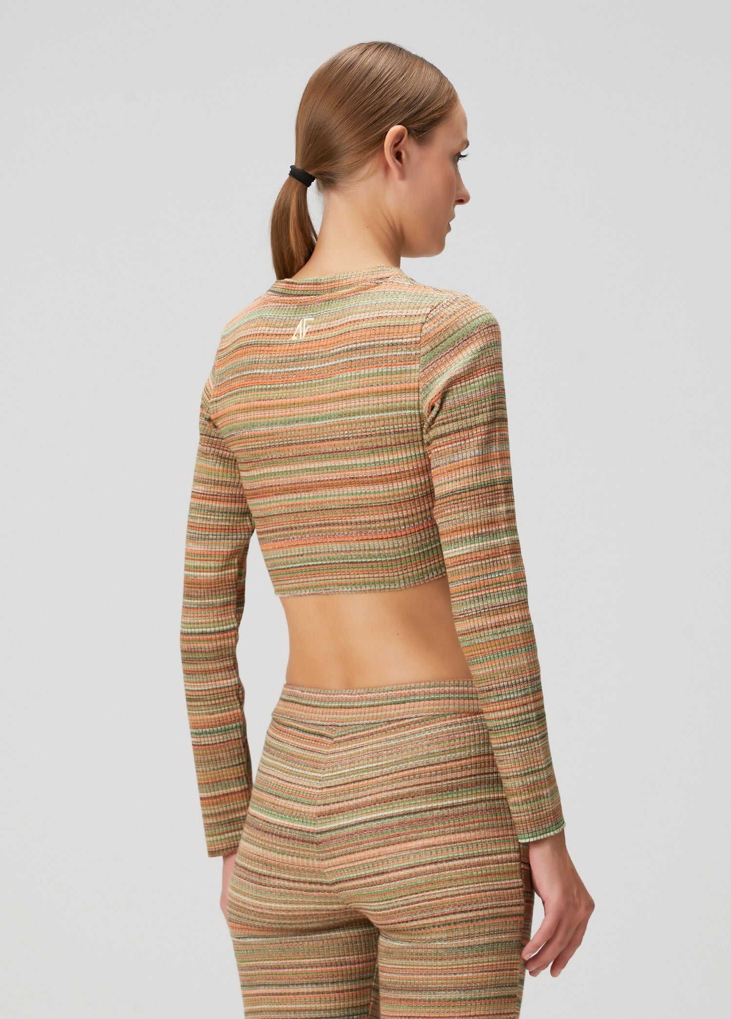 Knit Crop Top - Sarı