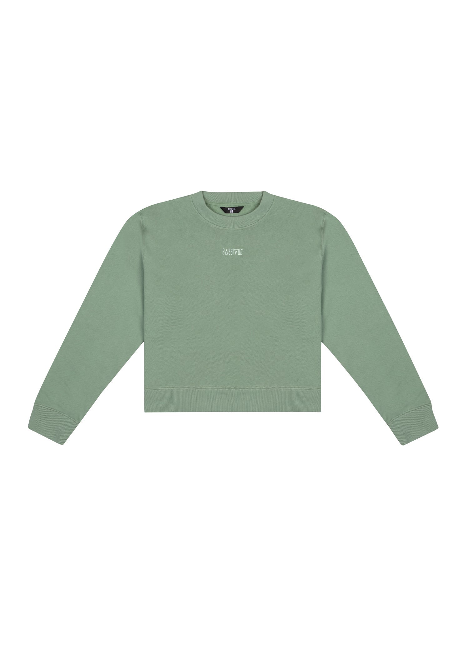 Bisiklet Yaka Sweatshirt - Yeşil