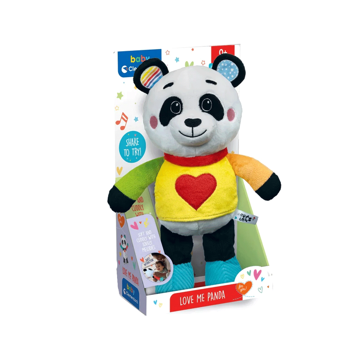 Baby Clementoni-Baby Clementoni Müzikli Pelüş Panda-Bebek Oyuncakları-1-Milagron.com