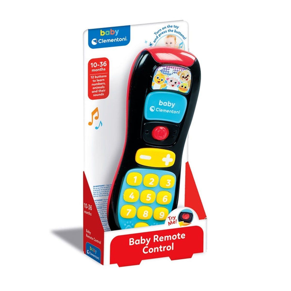 Baby Clementoni-Baby Clementoni Uzaktan Kumanda-Bebek Oyuncakları-1-Milagron.com