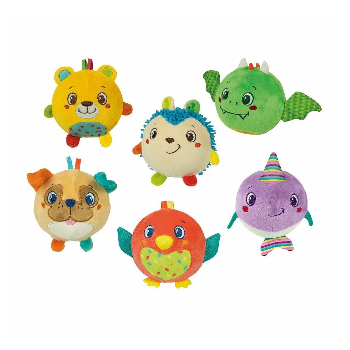 Baby Clementoni-Baby Clementoni Yumuşak Hayvan Arkadaşlar-Bebek Oyuncakları-2-Milagron.com