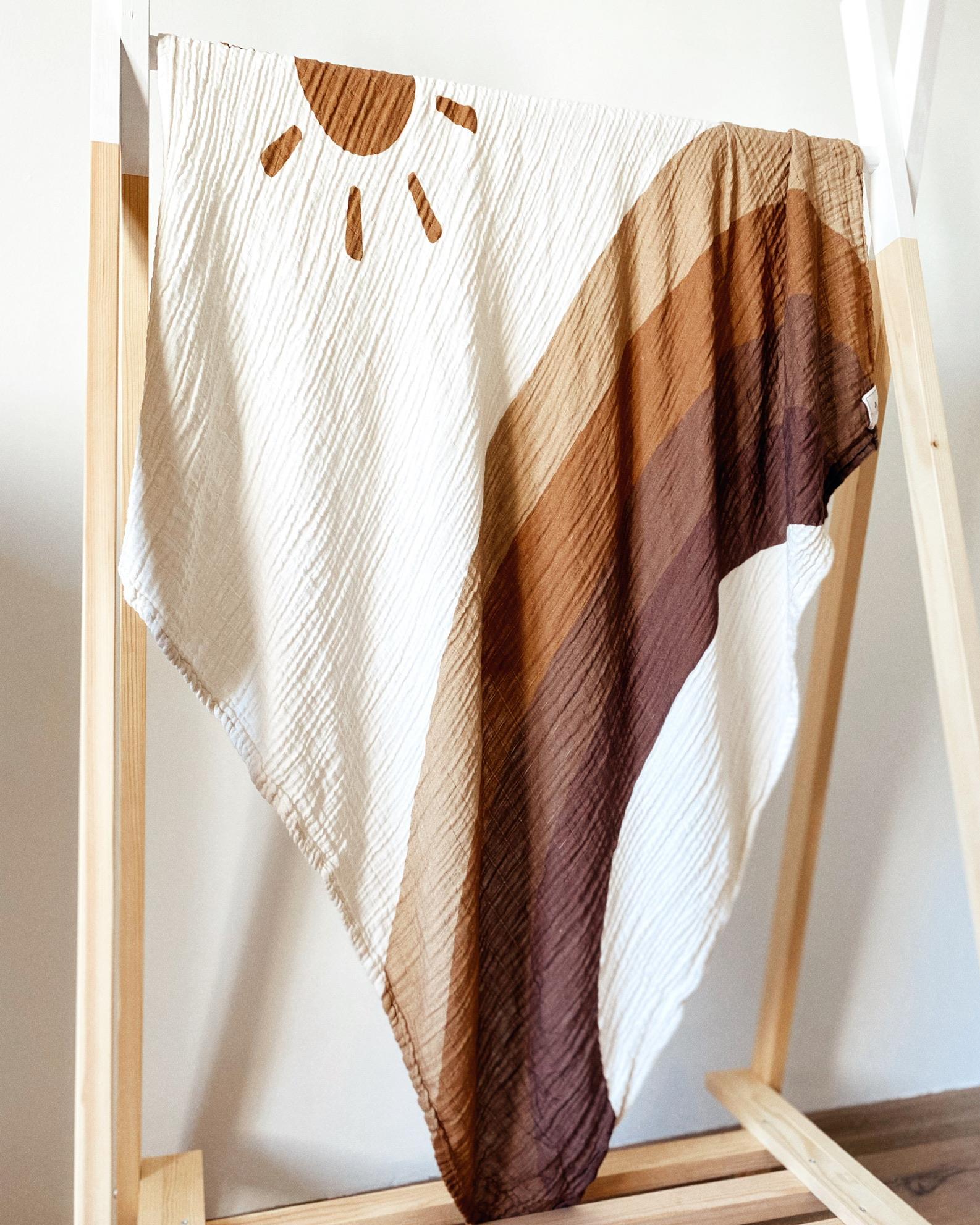 Babybek-Bohem Güneş Müslin Örtü-Pike-3-Milagron.com