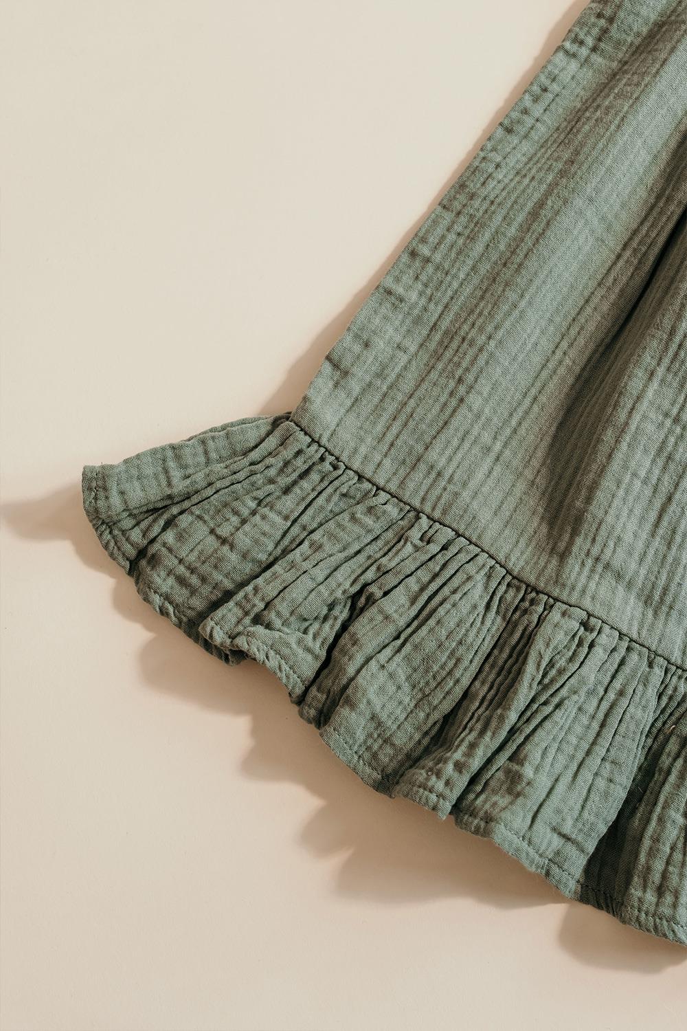 Babybek-Çağla Müslin Elbise-Çocuk Elbise & Tulum-6-Milagron.com