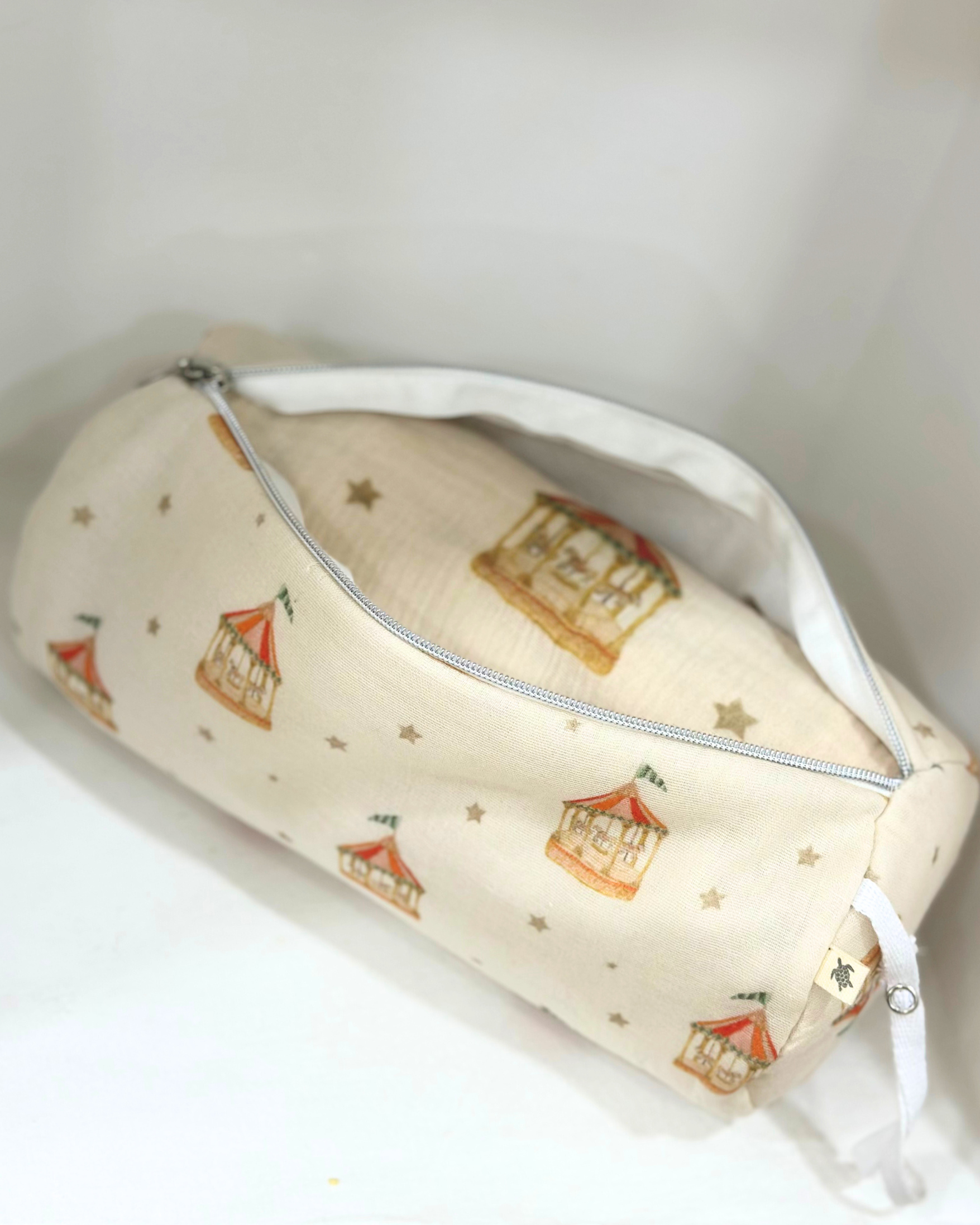 Babybek-Carousel Müslin Çanta-Bebek Bakım Çantası-2-Milagron.com