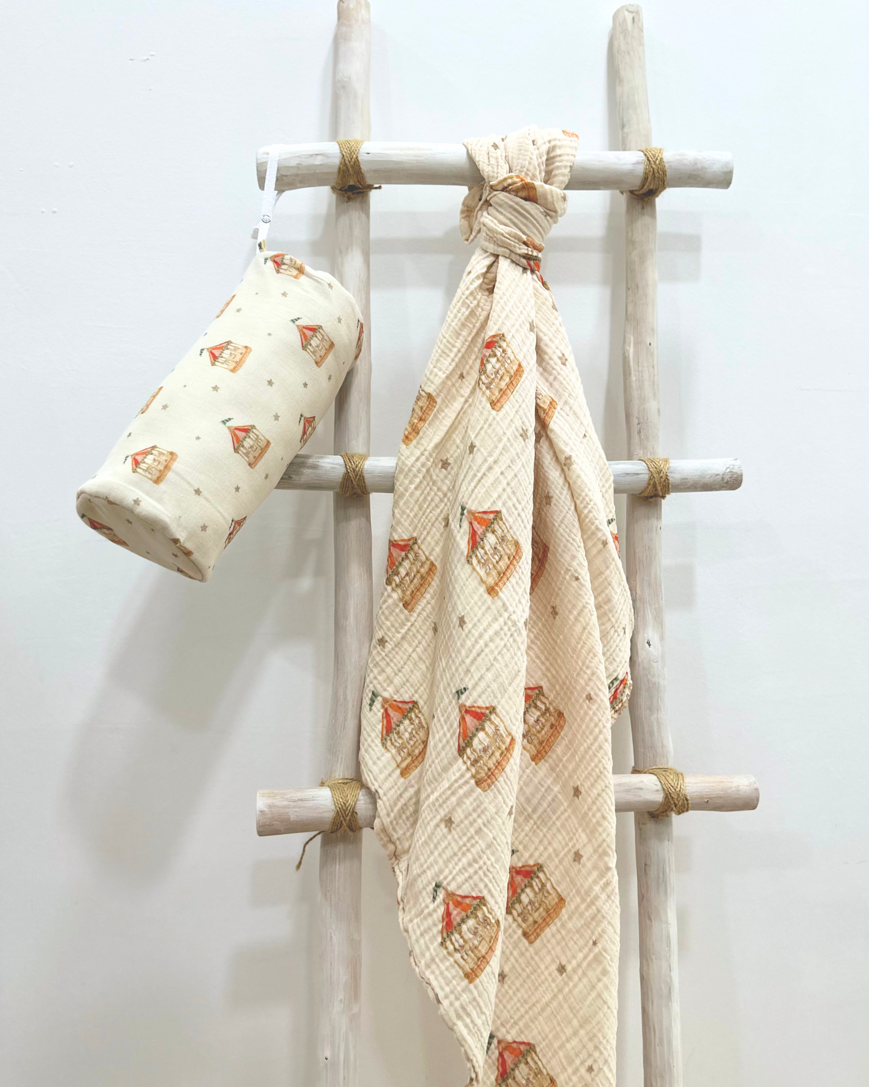 Babybek-Carousel Müslin Çanta-Bebek Bakım Çantası-4-Milagron.com