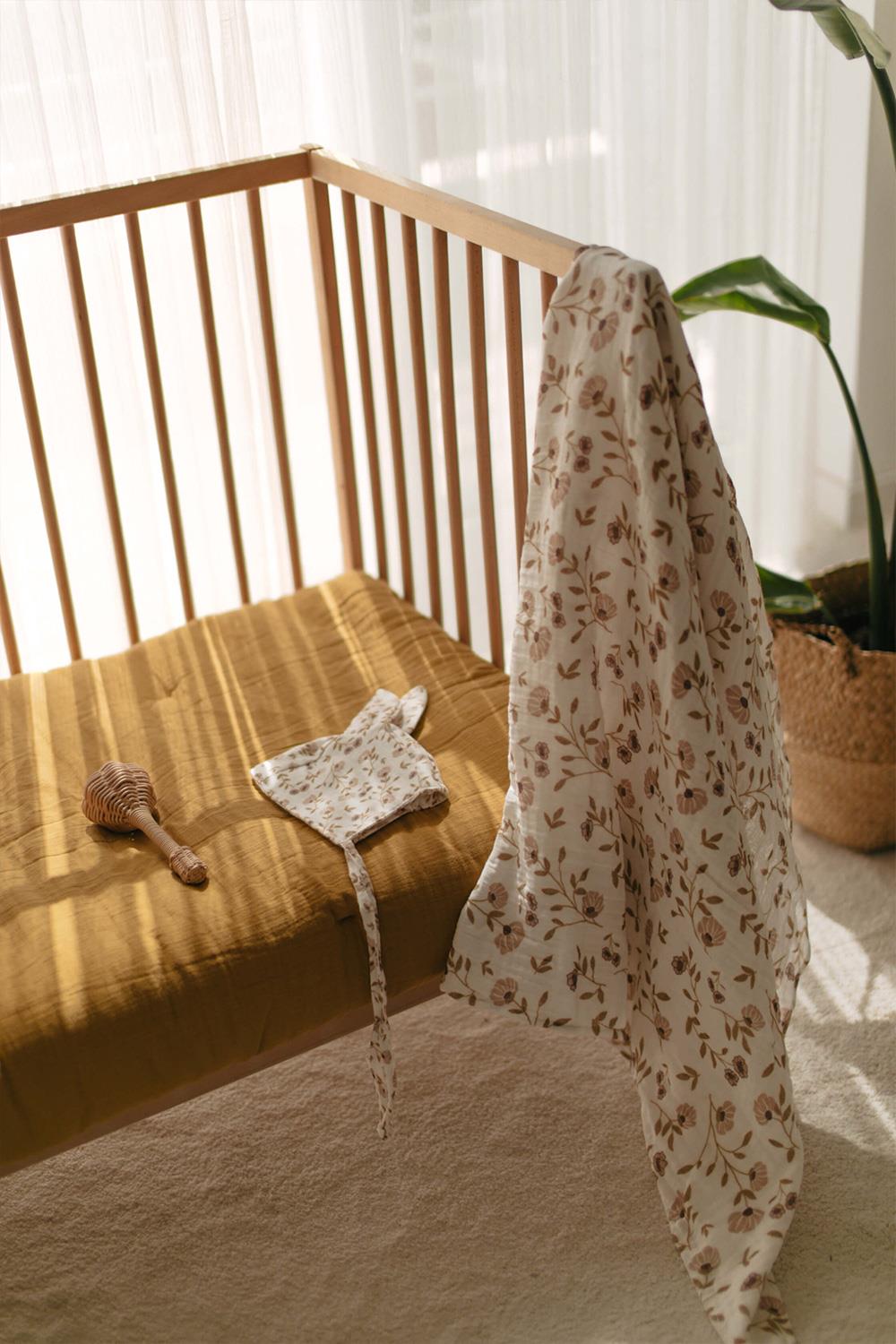 Babybek-Çiçek Bahçesi Müslin Örtü-Pike-2-Milagron.com