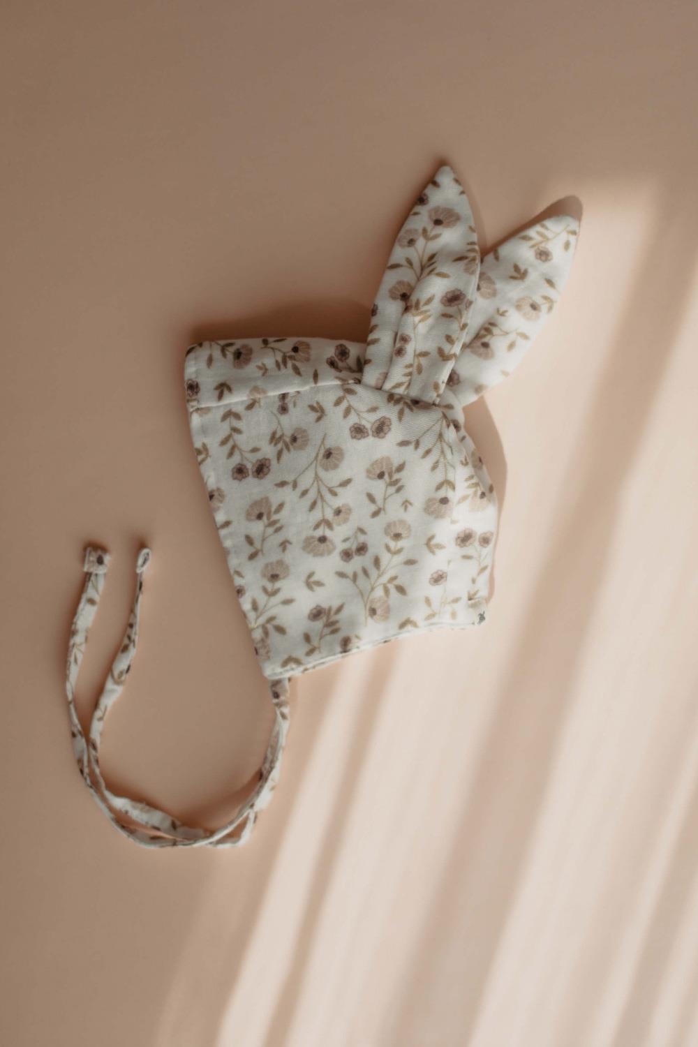 Babybek-Çiçek Bahçesi Müslin Şapka-Şapka-1-Milagron.com