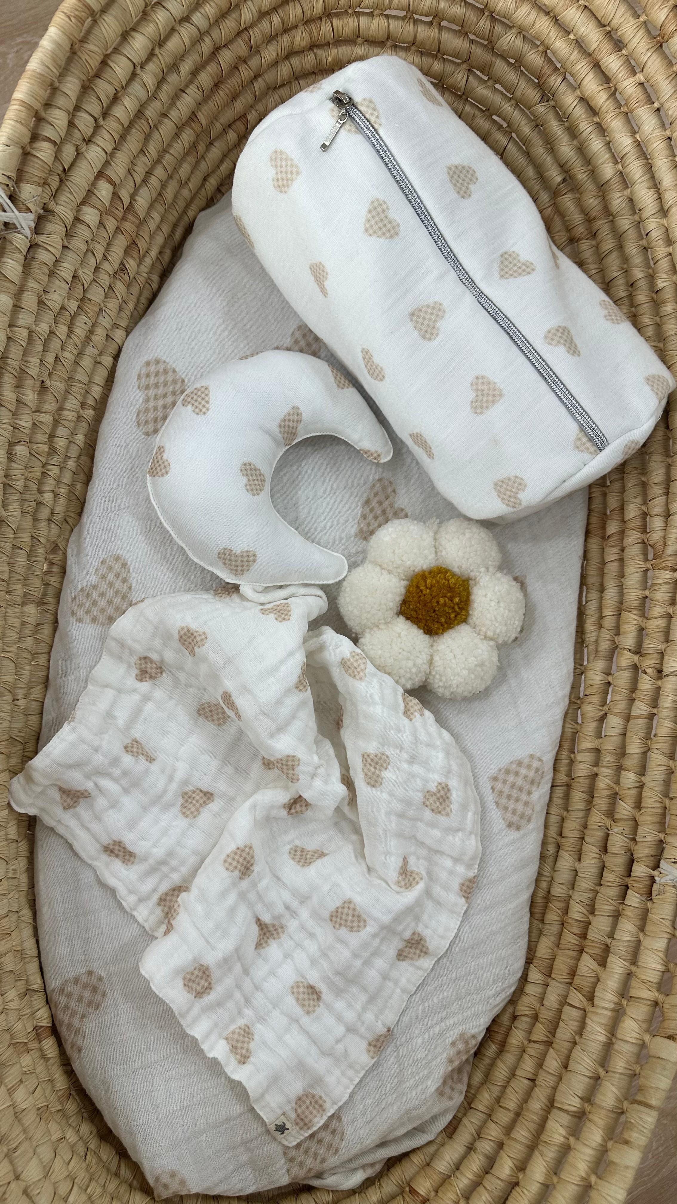 Babybek-Dama Müslin Uyku Arkadaşı Ay-Uyku Arkadaşı-2-Milagron.com