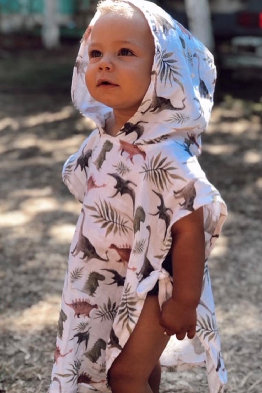 Babybek-Dino Organik Müslin Panço-Panço-2-Milagron.com