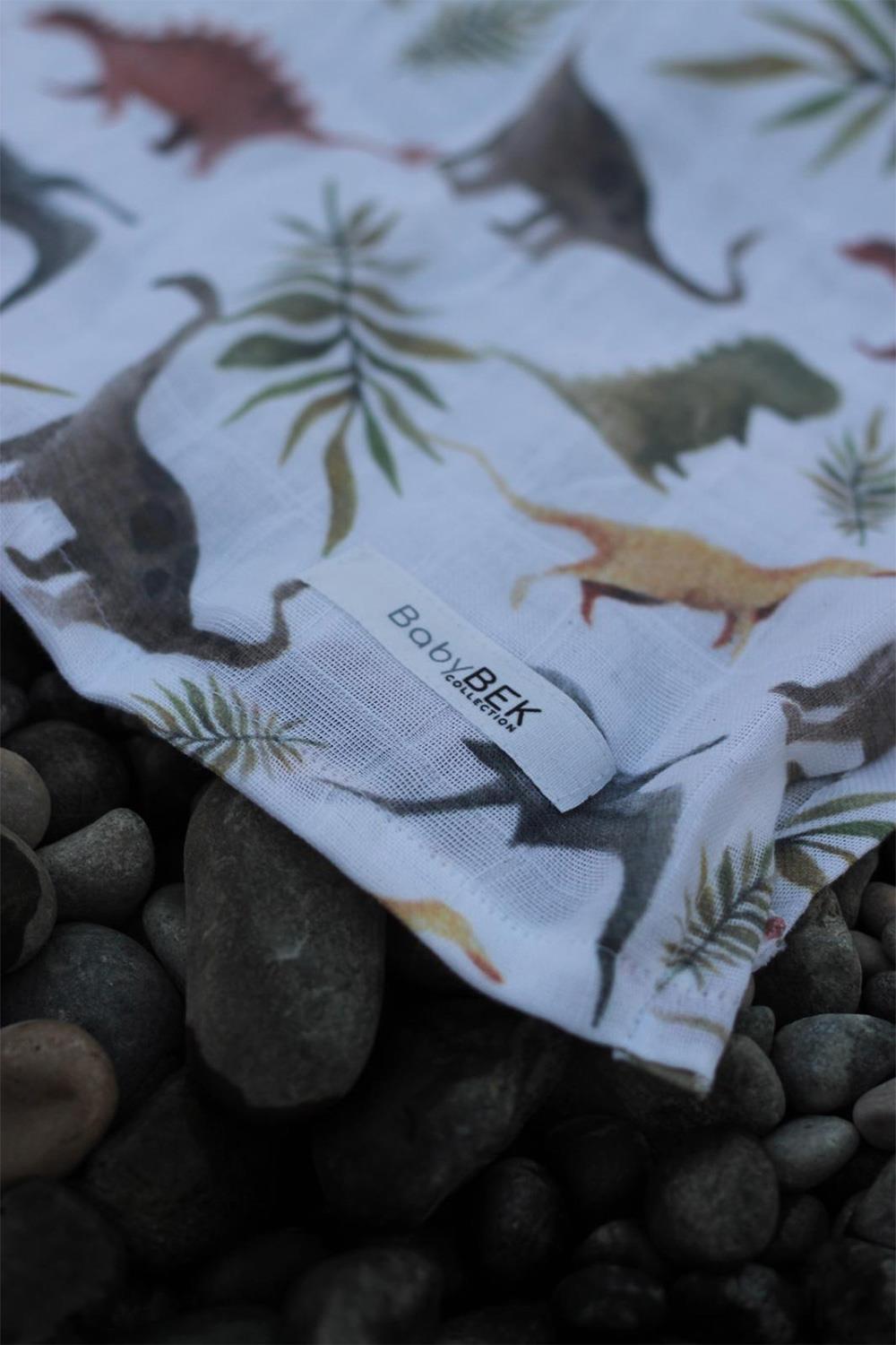 Babybek-Dino Organik Müslin Panço-Panço-5-Milagron.com