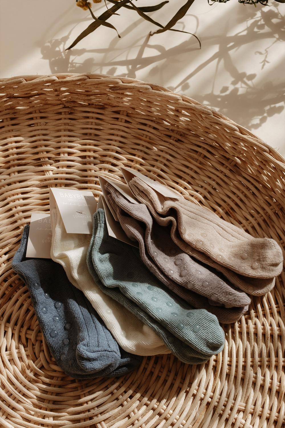 Babybek-Erkek Çocuk 5'li Patik Çorap-Çorap-2-Milagron.com